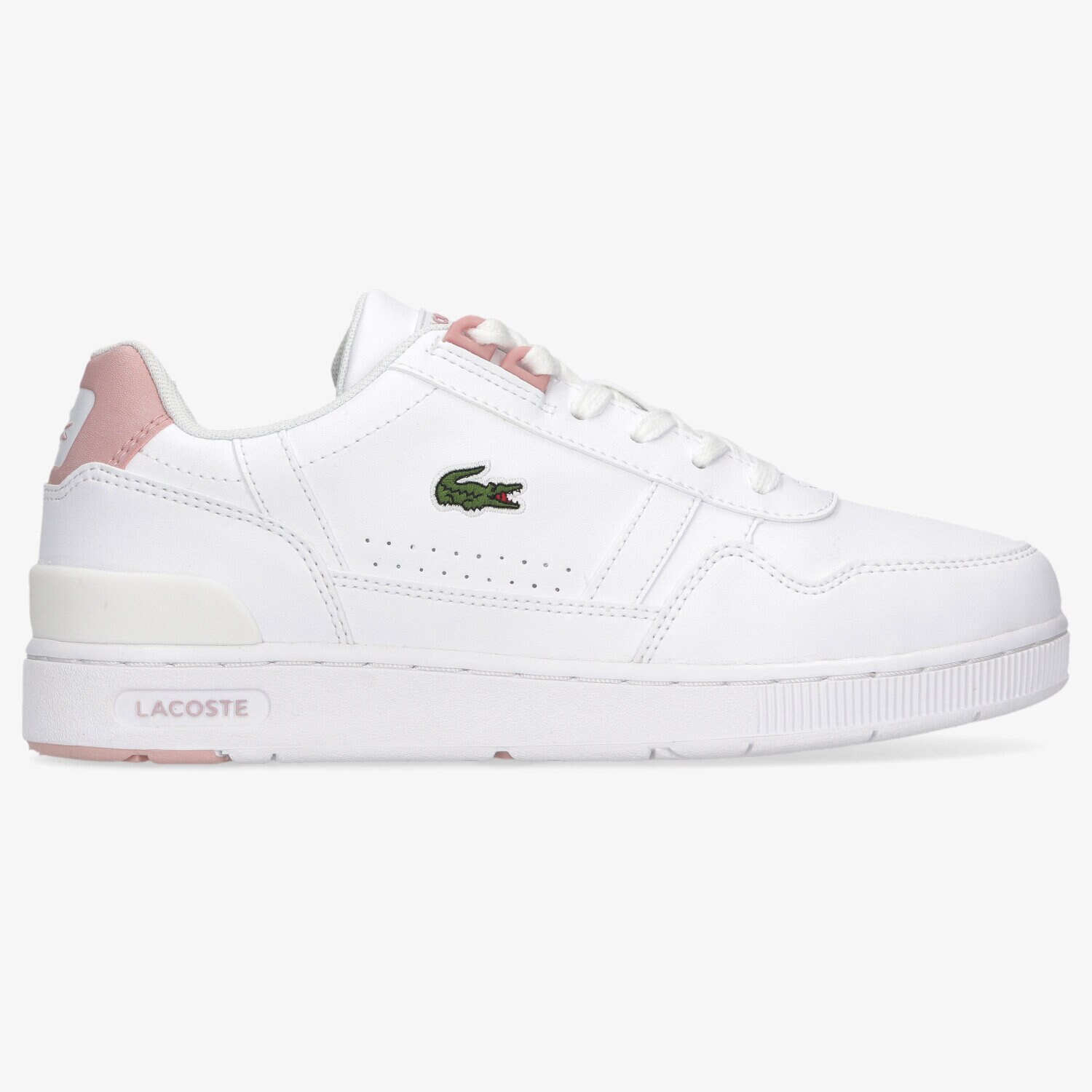 dětské tenisky LACOSTE T-CLIP 0121 1 SUJ 742SUJ00041Y9 BÍLÁ