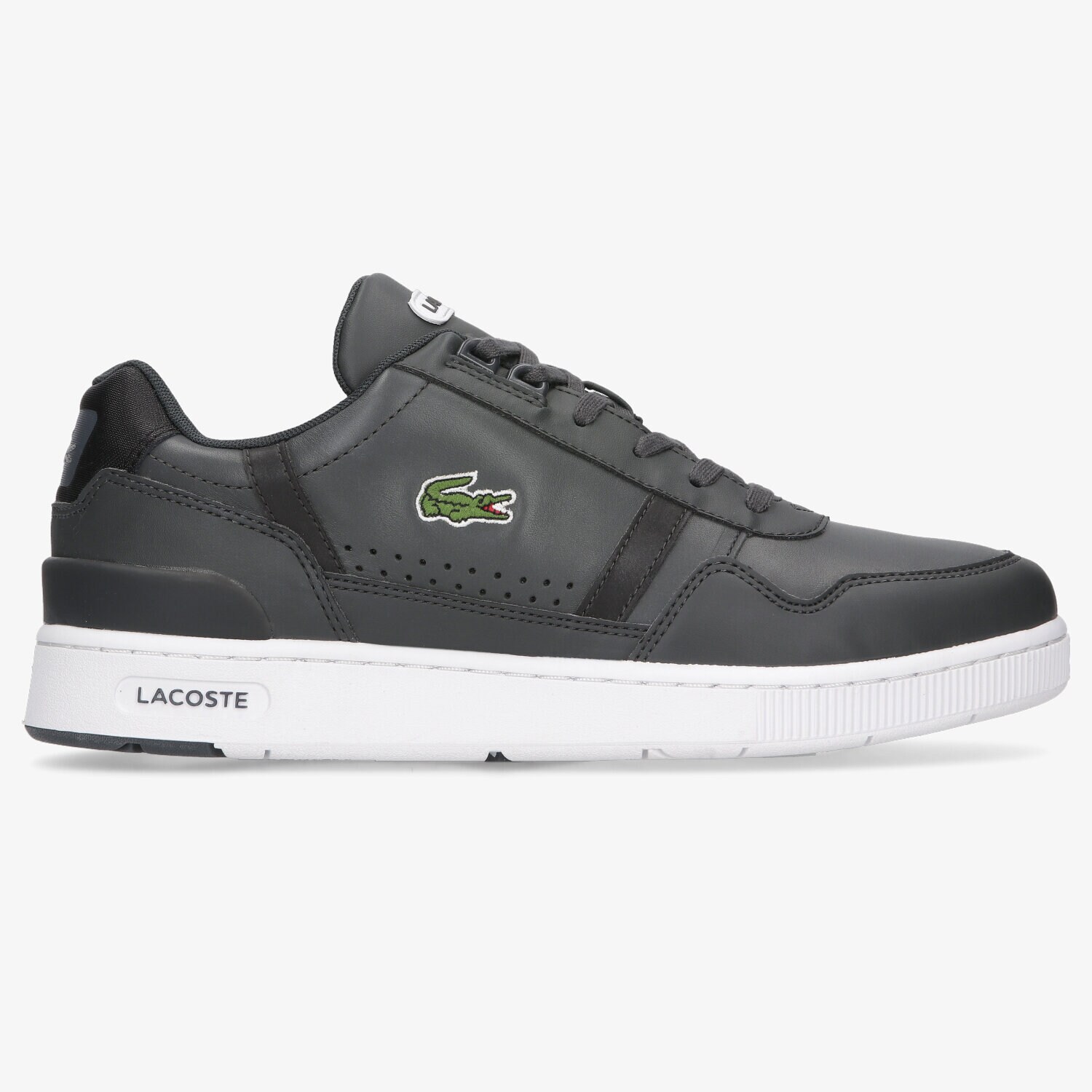 pánské tenisky LACOSTE T-CLIP 0121 2 SMA 742SMA0023032 ŠEDÁ