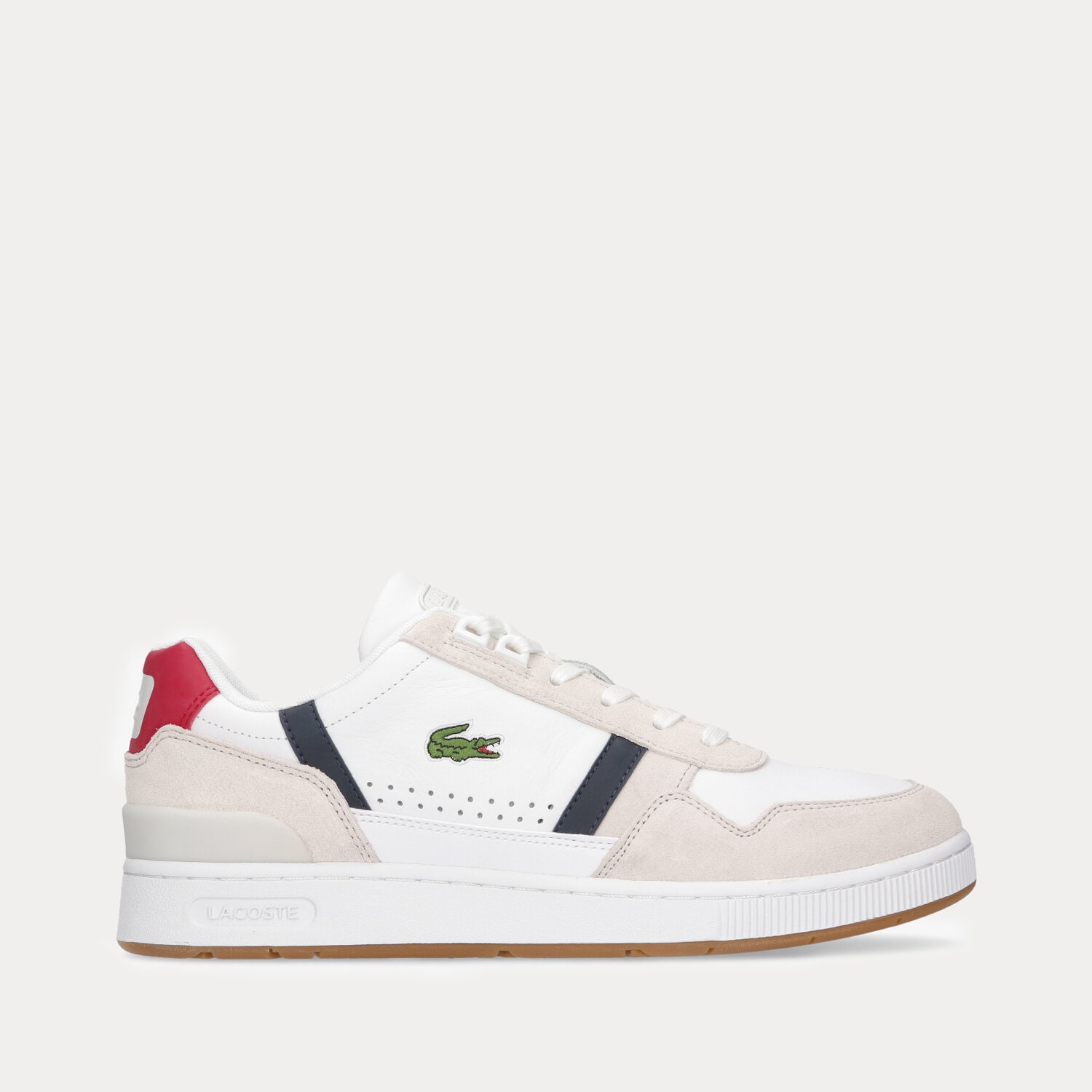 pánské tenisky LACOSTE T-CLIP 0120 2 SMA 740SMA0048407 BÍLÁ