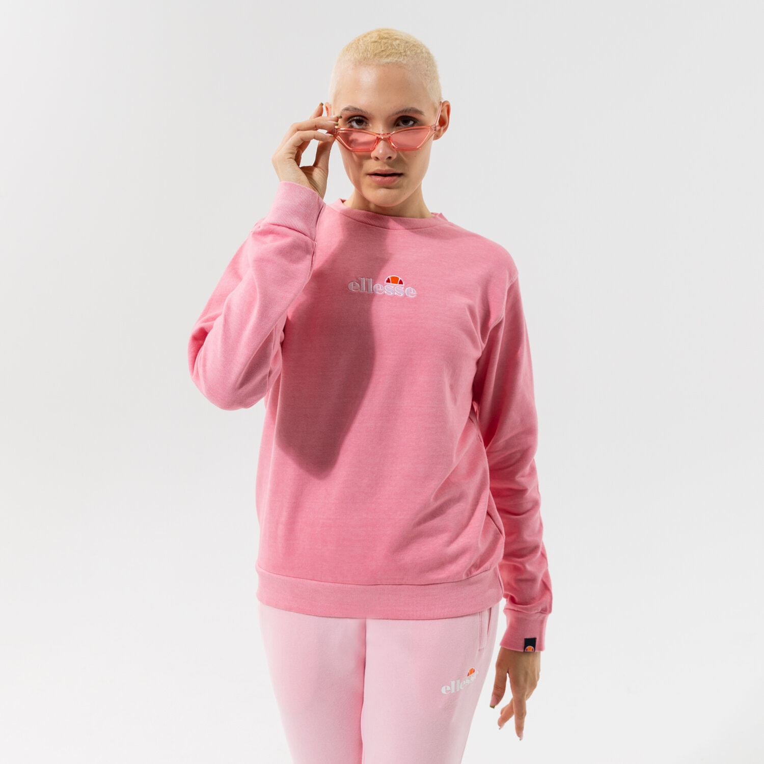 dámská mikina ELLESSE MIKINA SAPPAN SWEATSHIRT PINK SGK13149814 RŮŽOVÁ