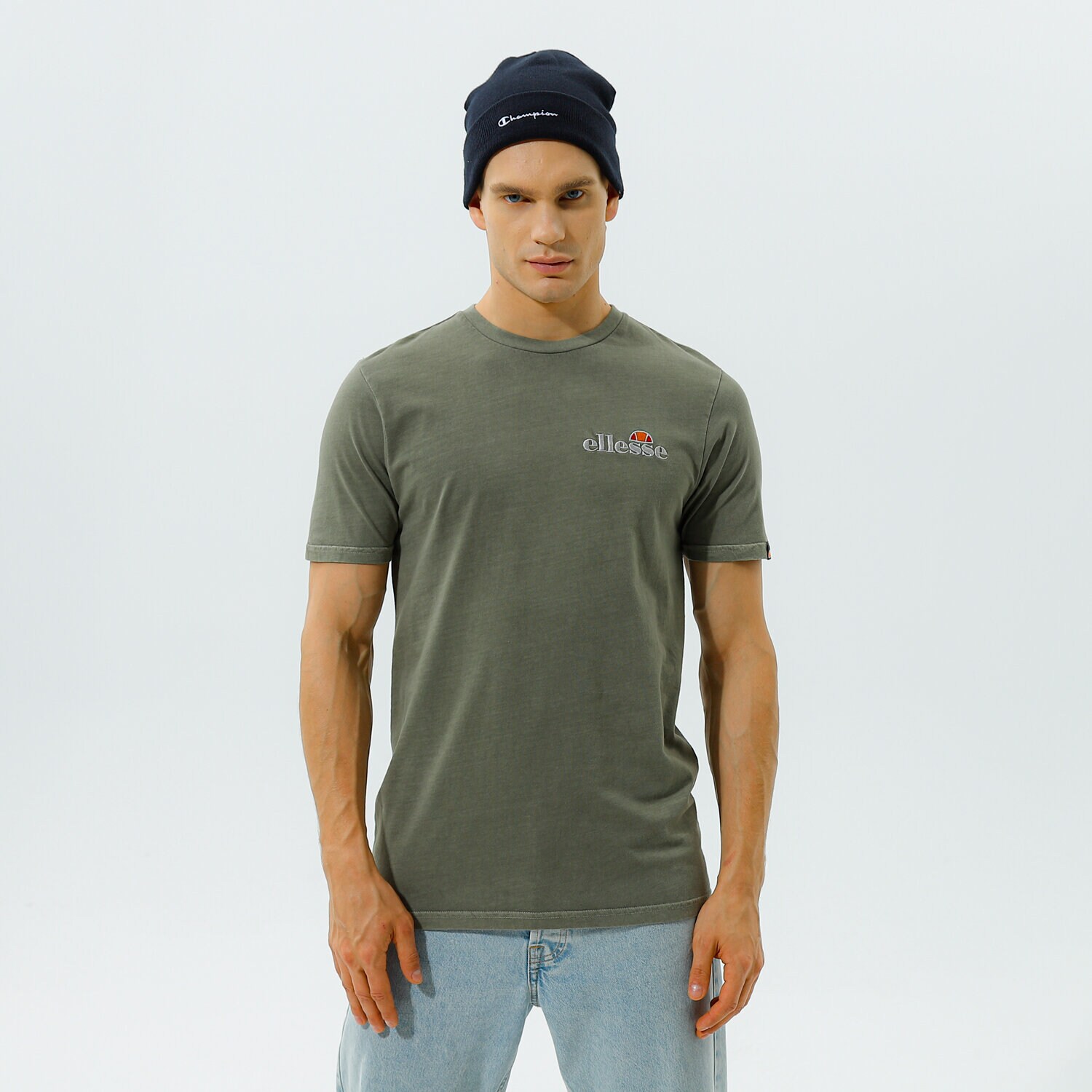 pánské tričko ELLESSE TRIČKO TACOMO TEE KHA SHK13143506 KHAKI