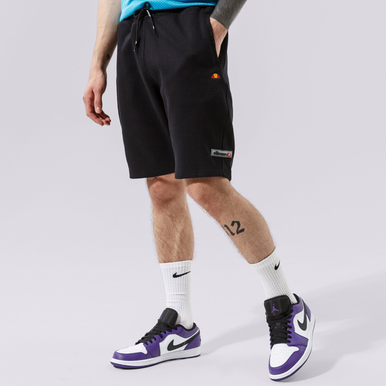 pánské kraťasy ELLESSE ŠORTKY  LIONOLI SHORT BLK SHI13123011 ČERNÁ