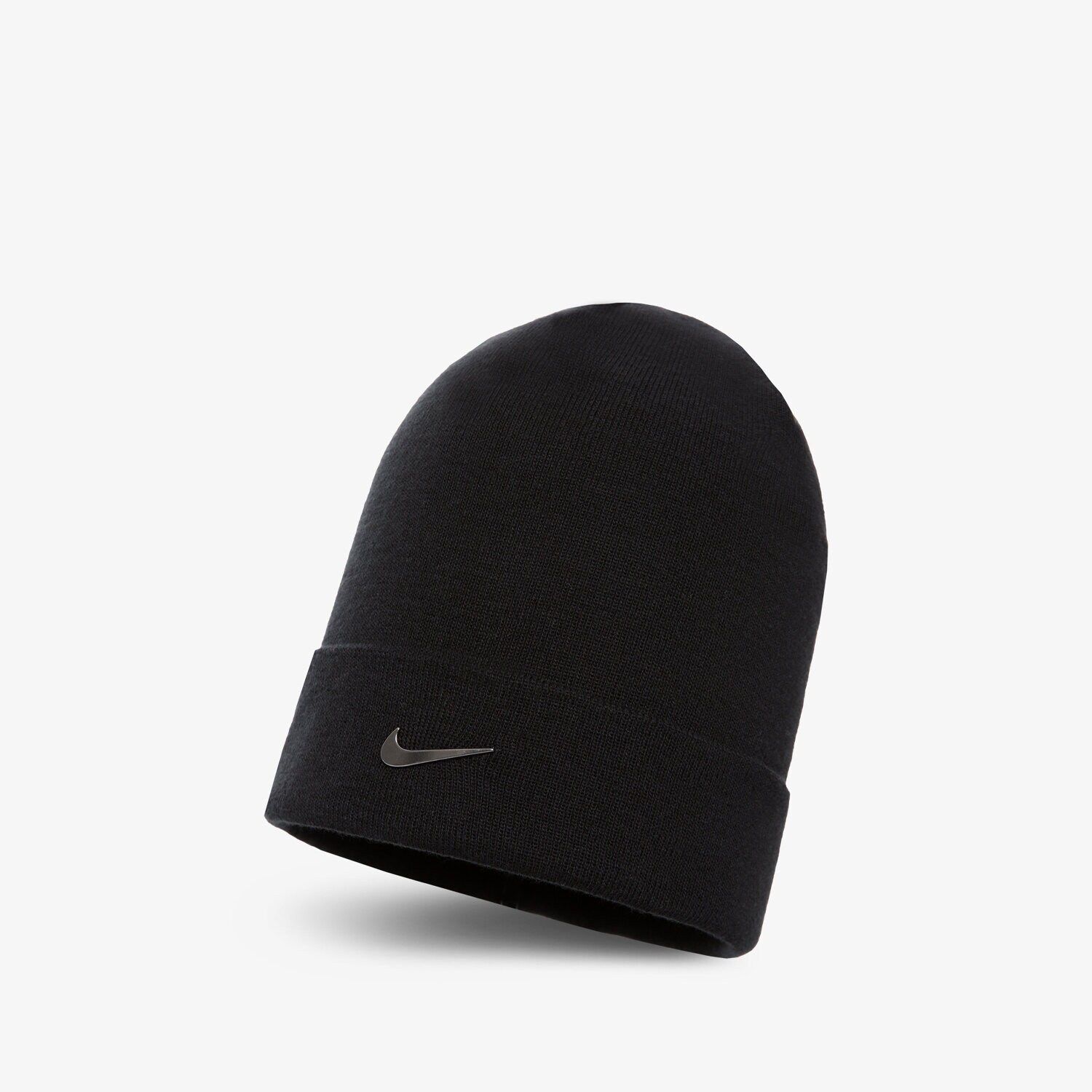 dětská čepice NIKE ČEPICE ZIMNÍ U NSW BEANIE CUFFED SWOOSH CW6324-010 ČERNÁ