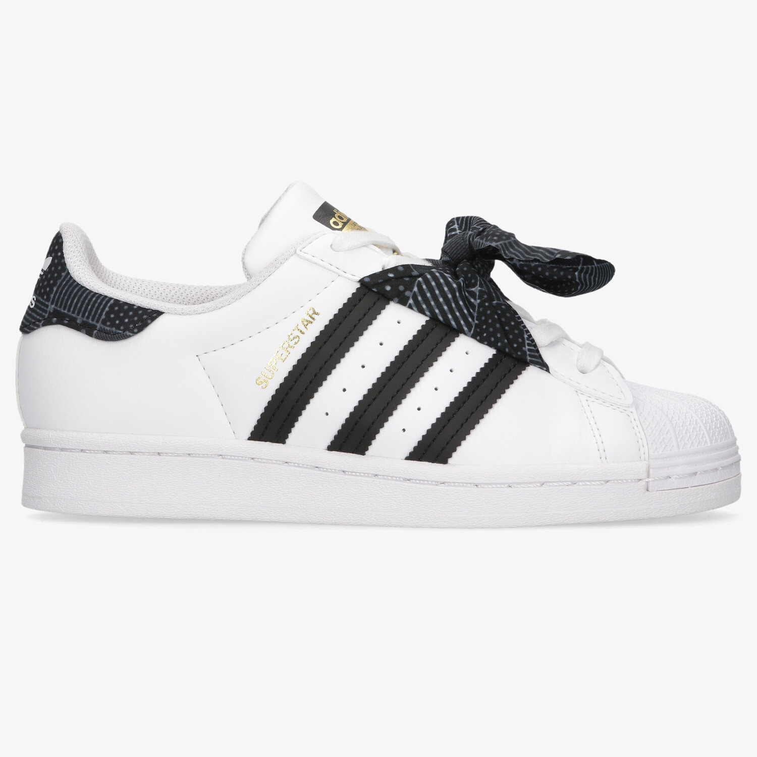 dětské tenisky ADIDAS SUPERSTARJ Q47378 BÍLÁ