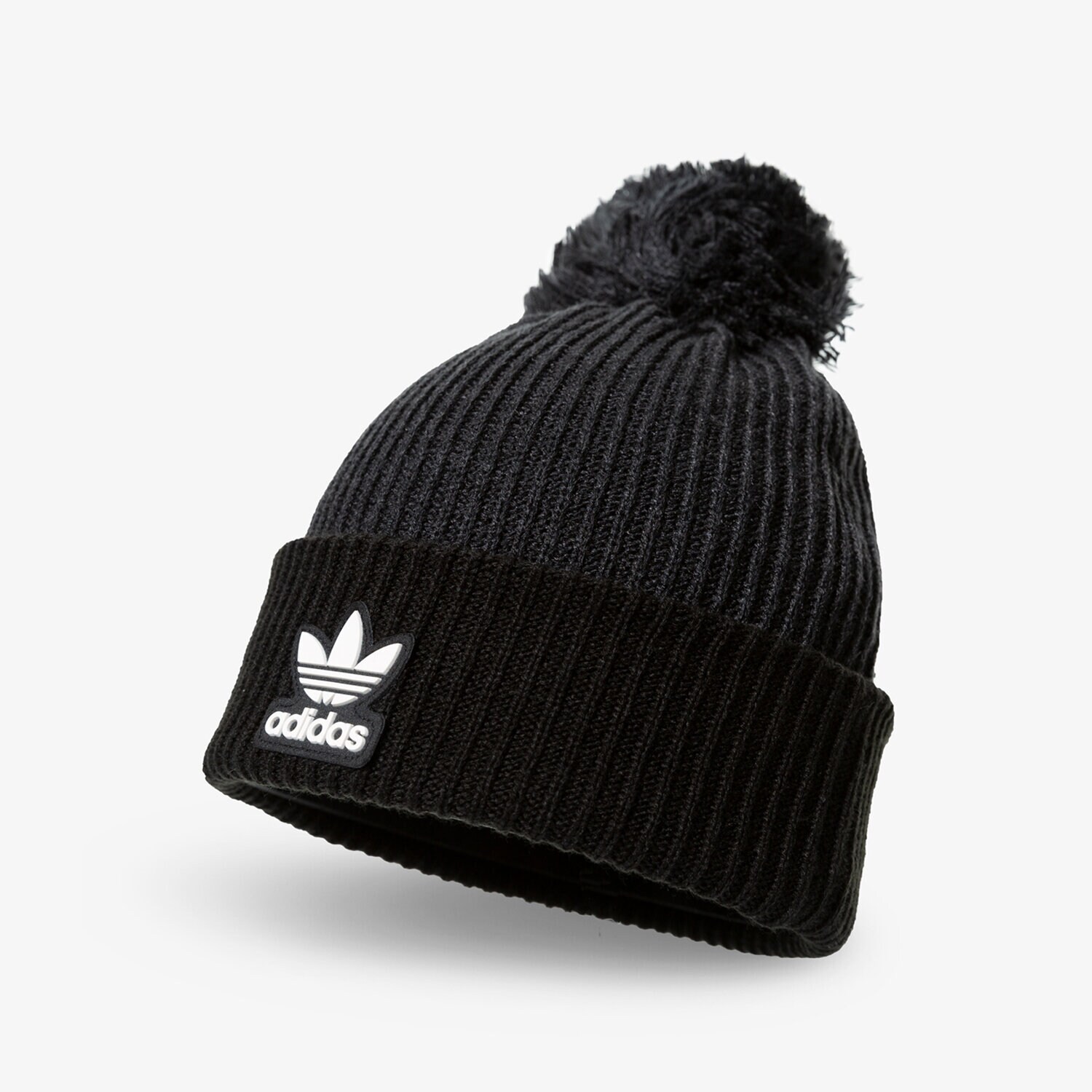 dětská čepice ADIDAS ČEPICE ZIMNÍ AC POM BEANIE H35510 ČERNÁ