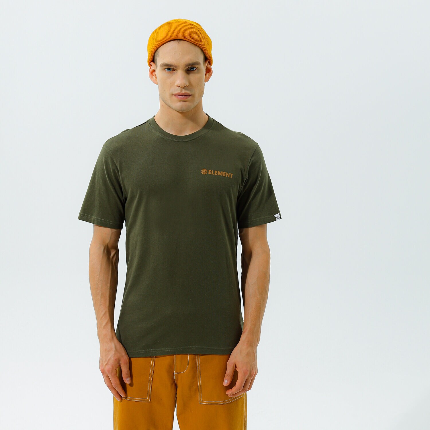 pánské tričko ELEMENT TRIČKO BLAZIN CHEST SS Z1SSI6531 KHAKI
