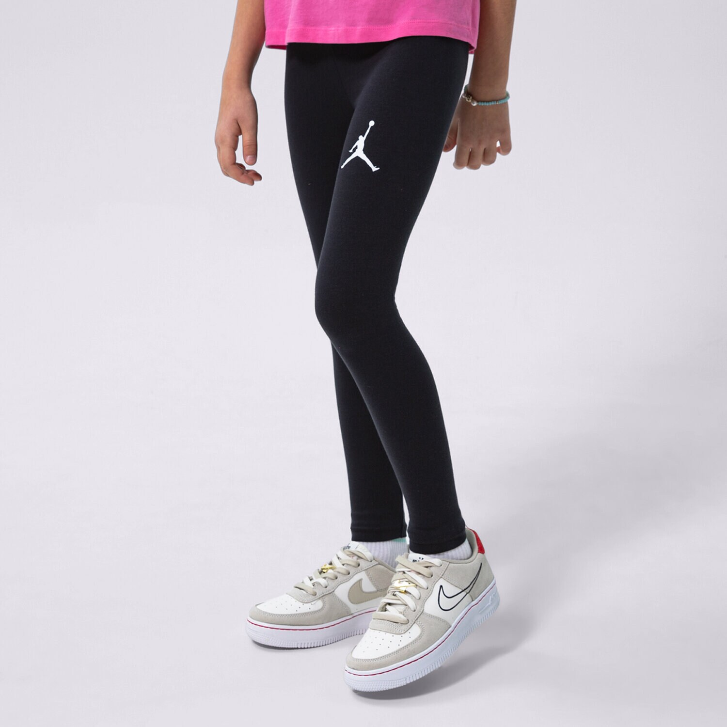 dětské kalhoty JORDAN LEGGINGS JDG JUMPMAN CORE LEGGING G 45A438-023 ČERNÁ