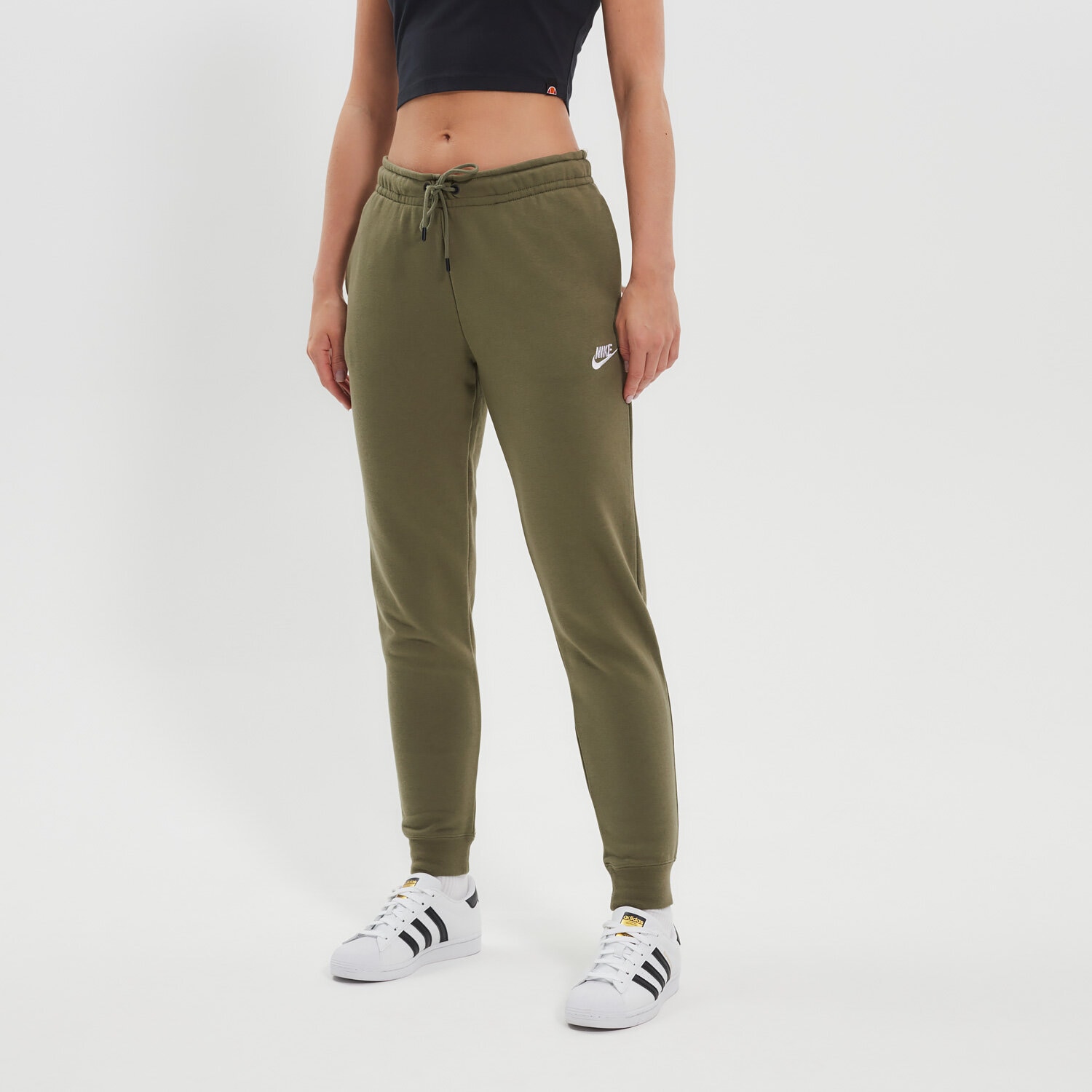 dámské kalhoty NIKE KALHOTY  SPORTSWEAR ESSENTIAL BV4095-222 KHAKI