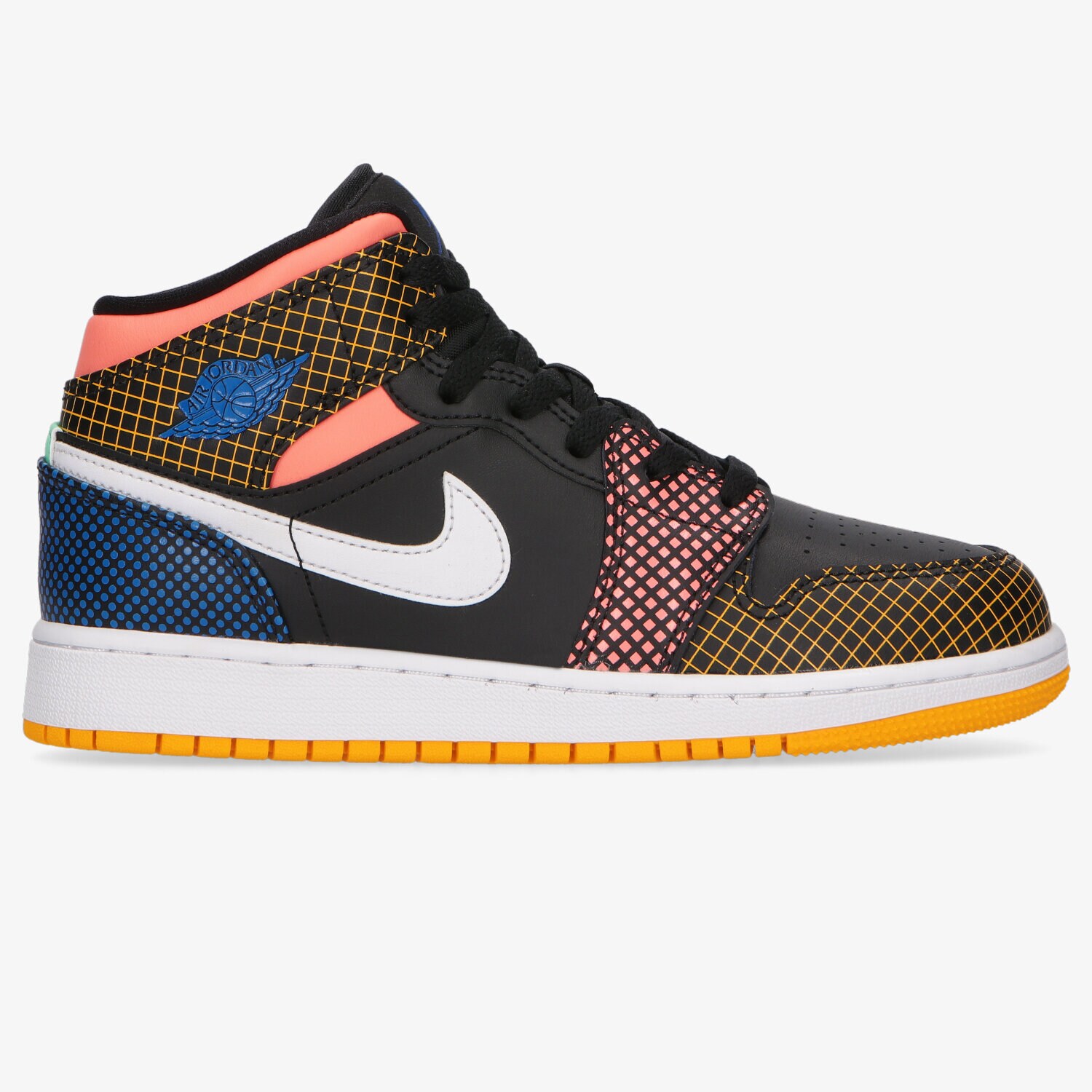 dětské tenisky AIR JORDAN 1 MID MMD DC4092-001 VÍCEBAREVNÁ