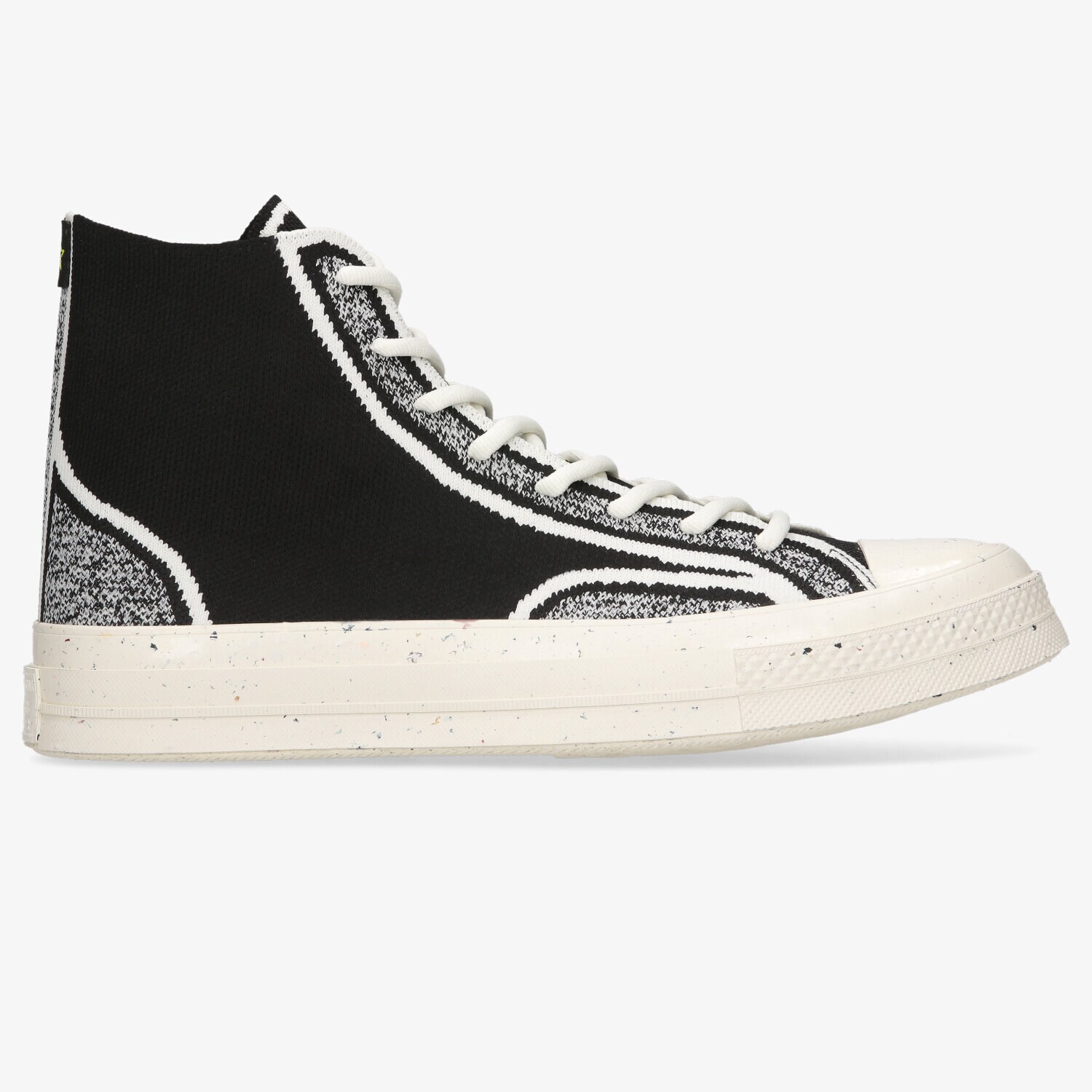pánské tenisky CONVERSE CHUCK 70 (KNIT UPPER-COLD CEMENT) 171486C ČERNÁ