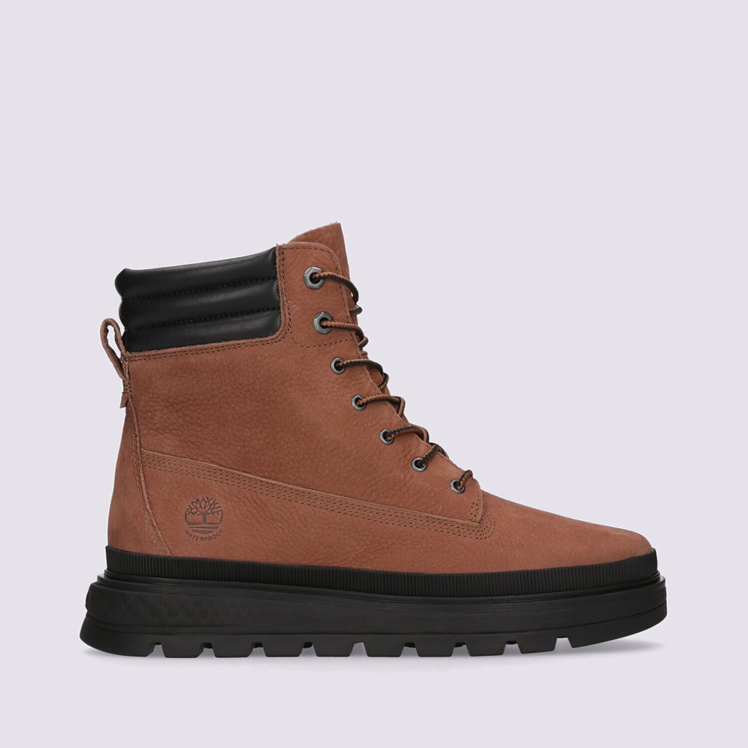 dámské boty casual TIMBERLAND RAY CITY 6 IN BOOT WP TB0A2KVED691 HNĚDÁ