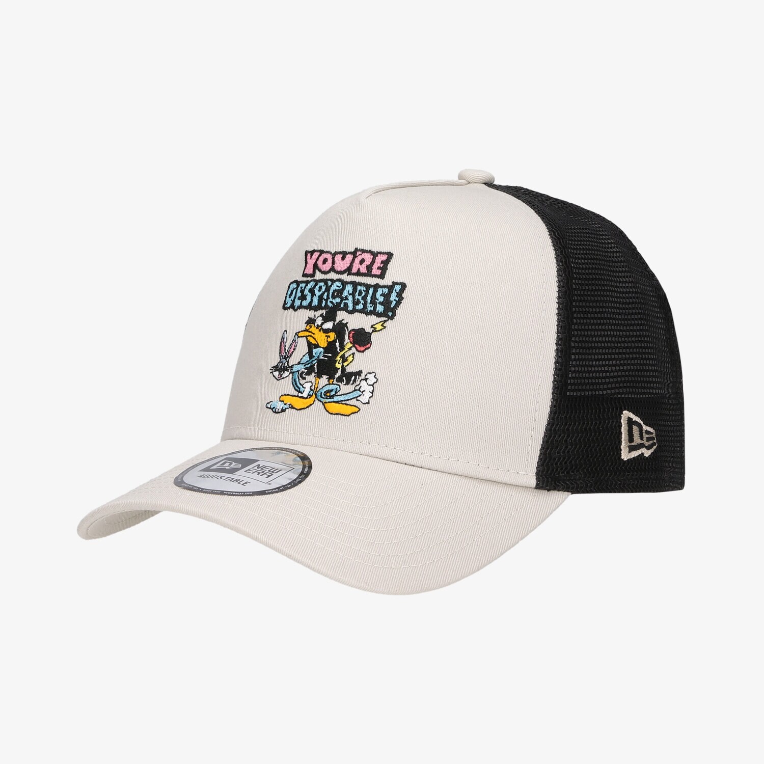 pánská kšiltovka NEW ERA ČEPICE CHARACTER TRUCKER DAFFY DUCK DAFFY DUCK STN 60141589 BÉŽOVÁ