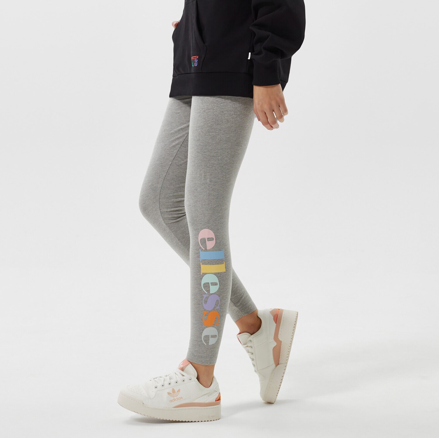 dámské kalhoty ELLESSE LEGGINGS TILLY LEGGING GREY MRL SGK13351112 ŠEDÁ