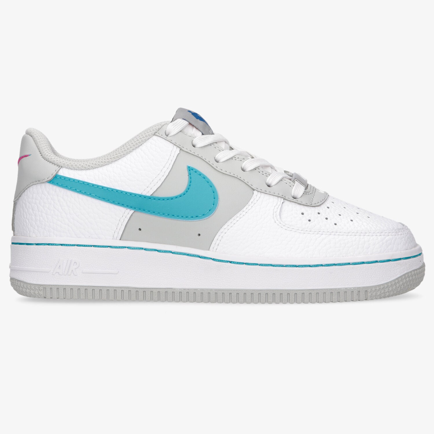 dětské tenisky NIKE AIR FORCE 1 LV8 EMB (GS) DJ9993-100 BÍLÁ