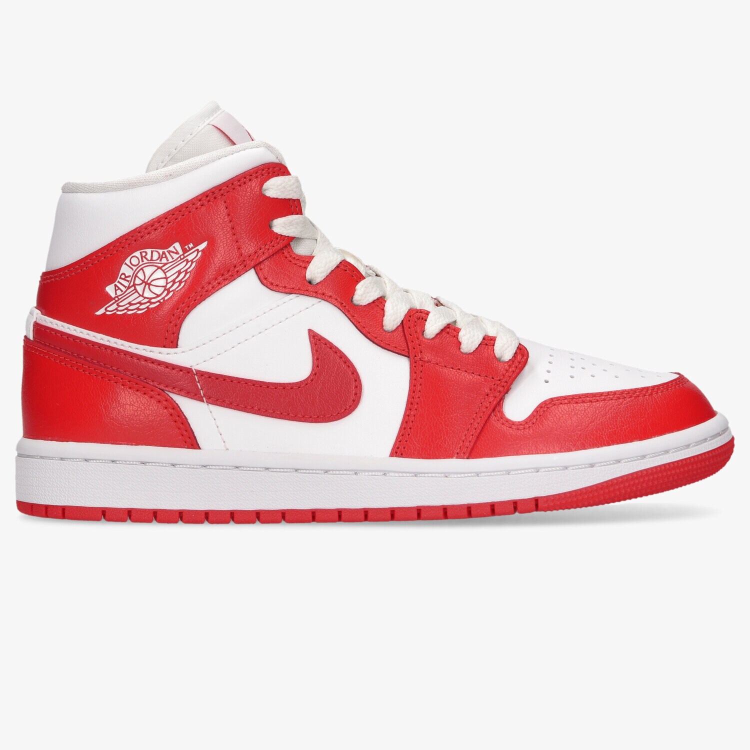 dámské tenisky JORDAN 1 MID BQ6472-116 ČERVENÁ