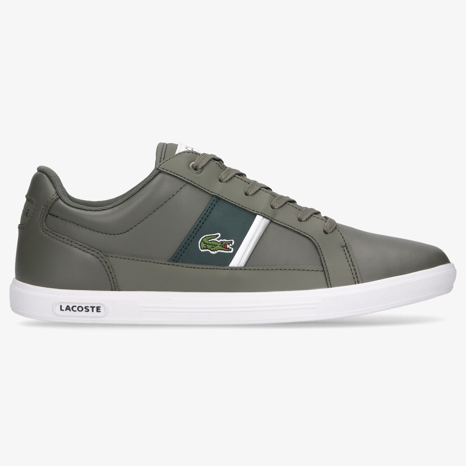 pánské tenisky LACOSTE EUROPA 0121 1 SMA 742SMA0010255 ZELENÁ