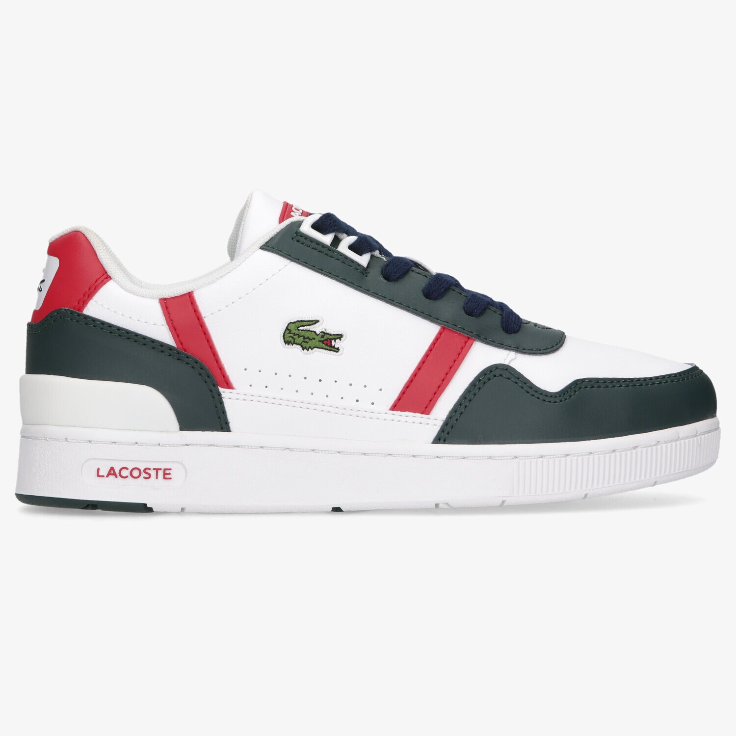 dětské tenisky LACOSTE T-CLIP 0121 2 SUJ 742SUJ00101R5 VÍCEBAREVNÁ