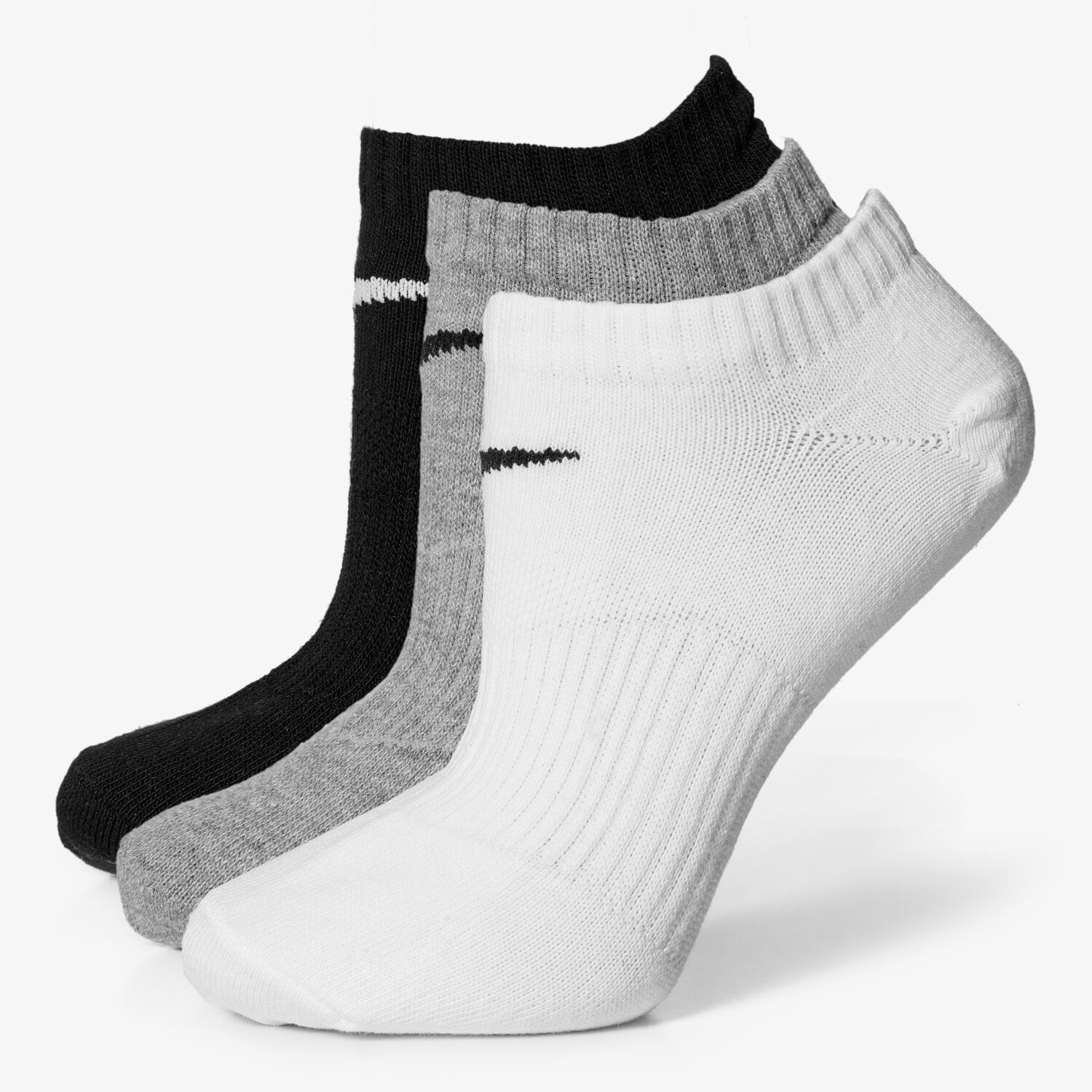 dámské ponožky NIKE PONOŽKY AA 3PPK LIGHT WEIGHT NO SHOW SX4705901 VÍCEBAREVNÁ