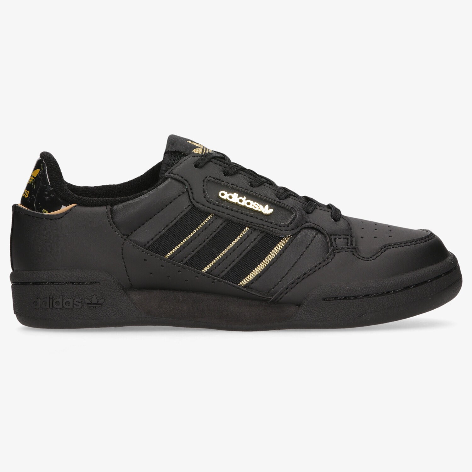 dětské tenisky ADIDAS CONTINENTAL 80 STRIPES J H03943 ČERNÁ