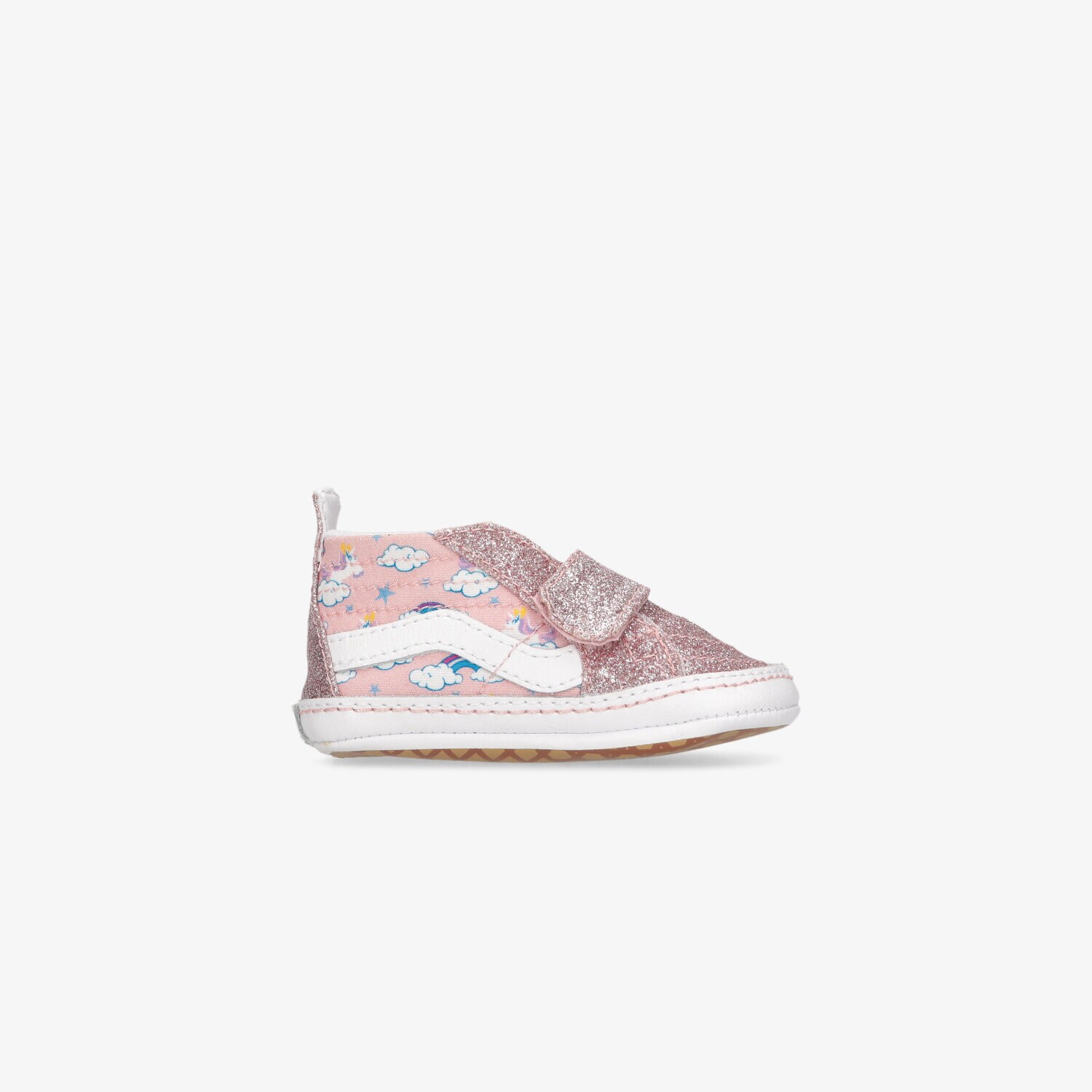 dětské skate boty (skateboardové) VANS IN SK8-HI CRIB VN0A346P7TB1 RŮŽOVÁ