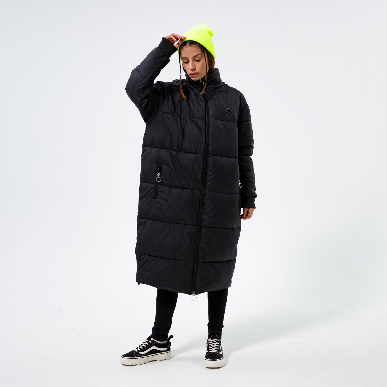 dámská zimní bunda ELLESSE BUNDA DEEP PADDED JACKET BLK SGL13407011 ČERNÁ