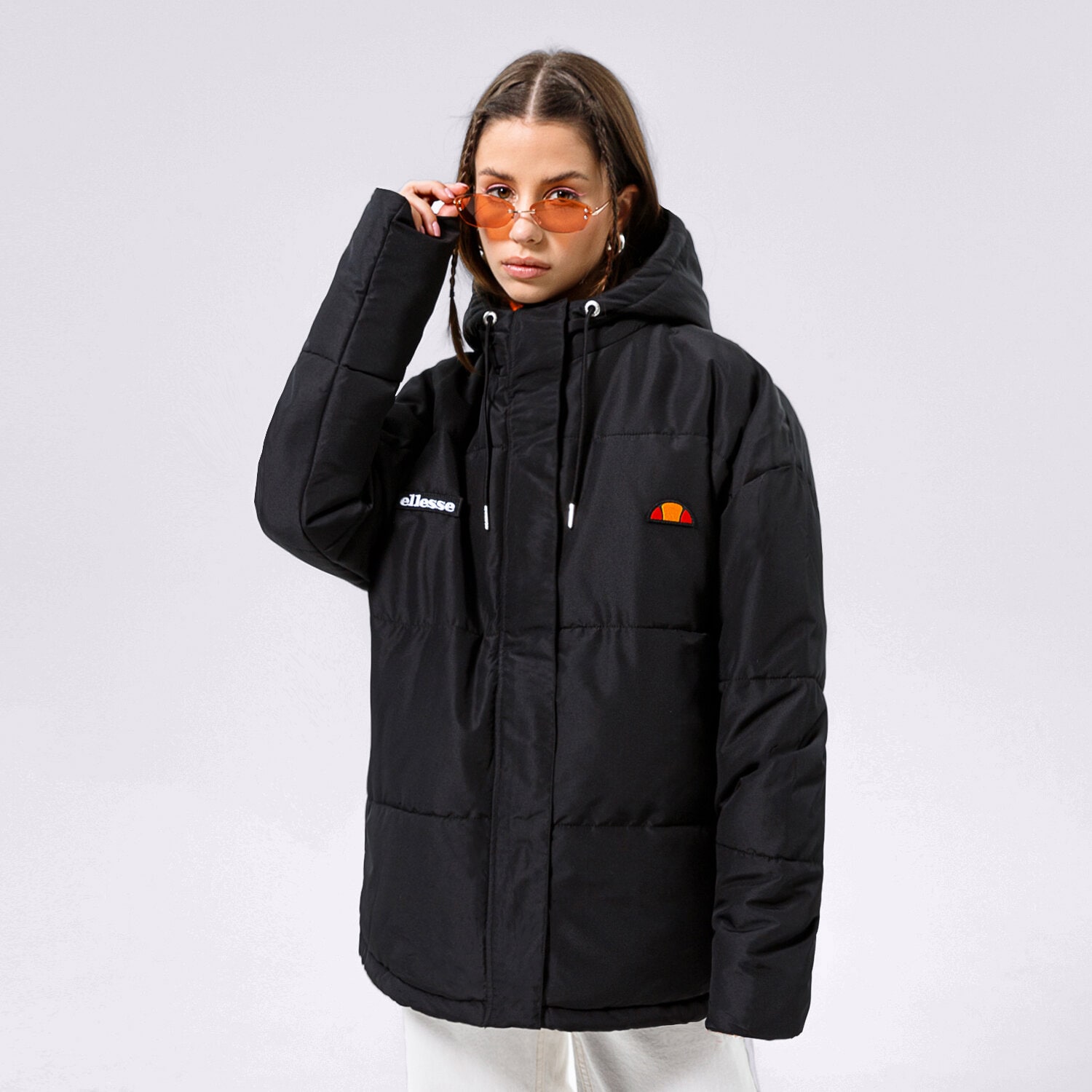 dámská zimní bunda ELLESSE BUNDA PEJO PADDED JACKET BLK SGC05501011 ČERNÁ