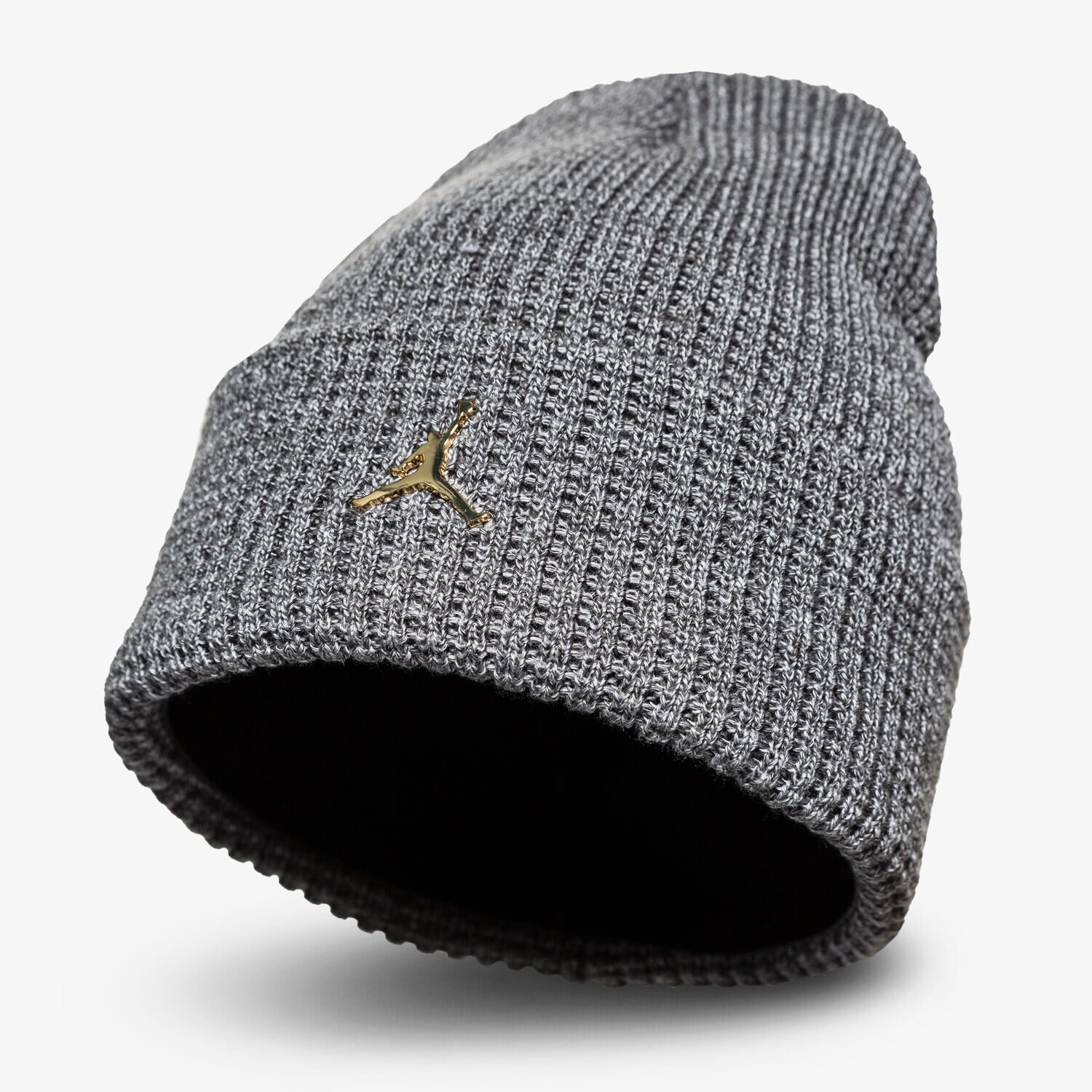 dětská čepice JORDAN ČEPICE ZIMNÍ JORDAN BEANIE UTILITY METAL DM8272-091 ŠEDÁ