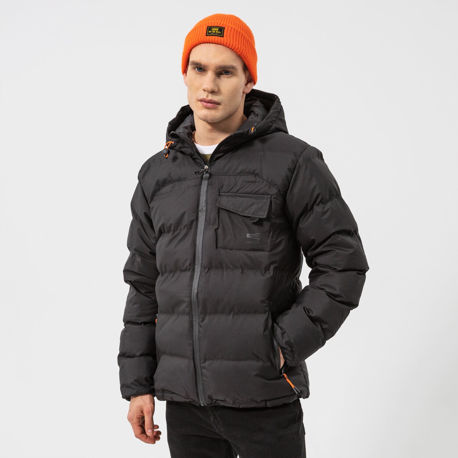 pánská zimní bunda CONFRONT BUNDA ZIMNÍ CITY ADVENTURE JACKET CF321KUM18001 ČERNÁ