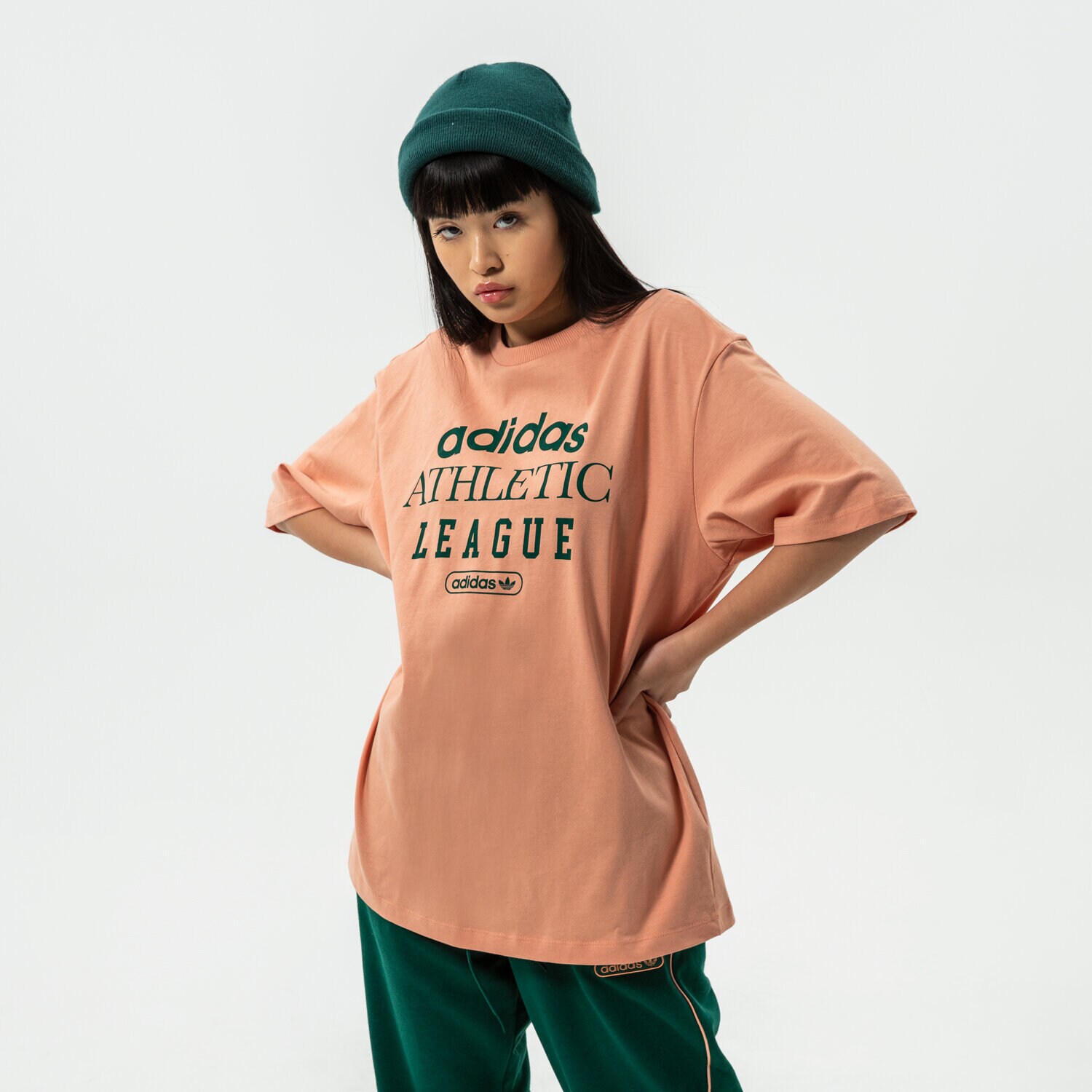 dámské tričko ADIDAS TRIČKO TEE HL0038 BÉŽOVÁ