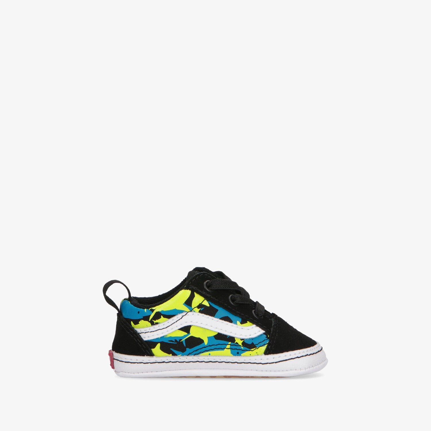 dětské skate boty (skateboardové) VANS IN OLD SKOOL CRIB VN0A3U8K7T71 ČERNÁ