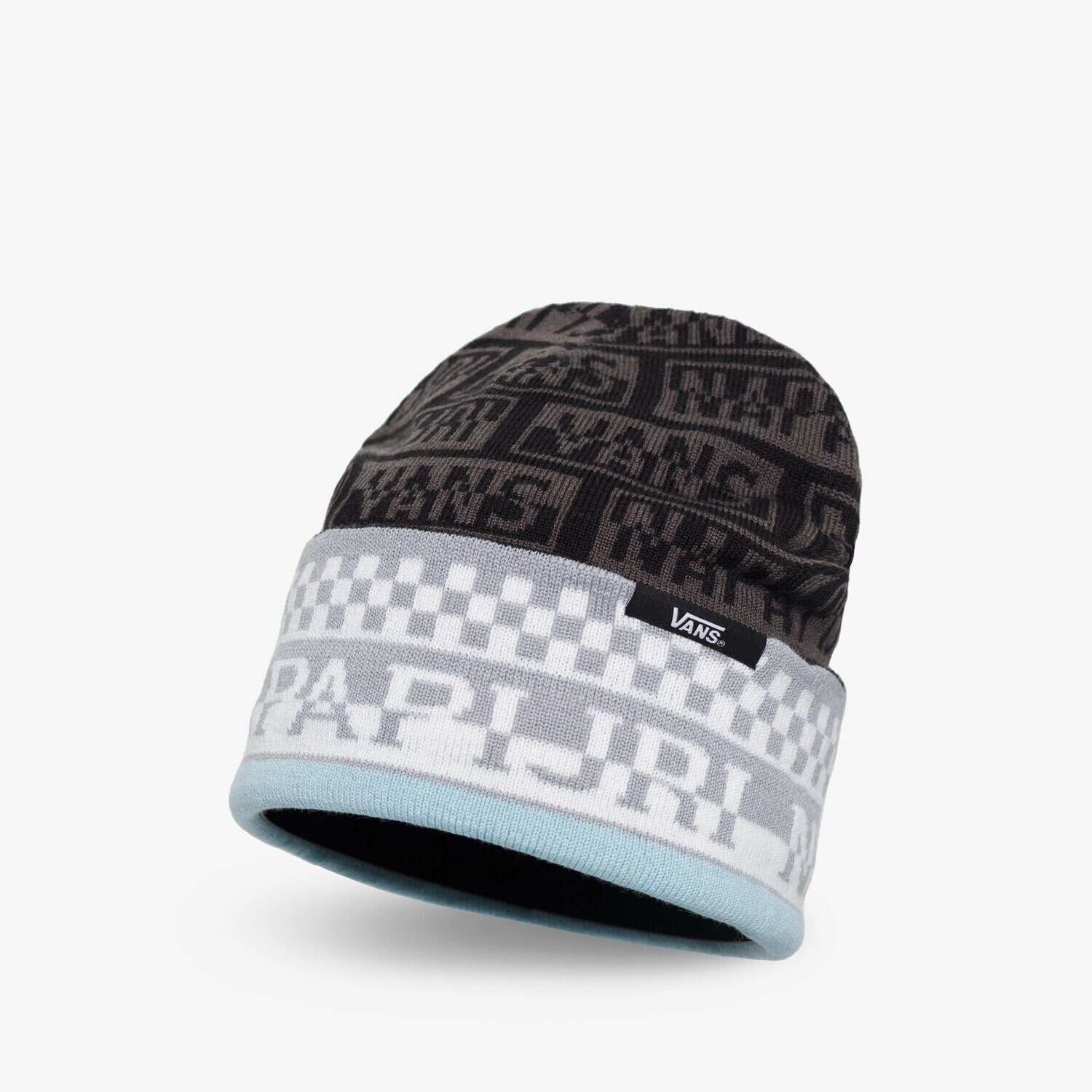 dětská čepice VANS ČEPICE ZIMNÍ WM VANS X NAPAPIJRI BEANIE VN0A53XABLK1 ČERNÁ