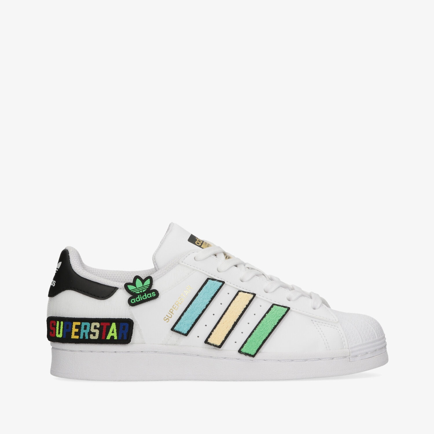 dětské tenisky ADIDAS SUPERSTAR J  Q47342 BÍLÁ