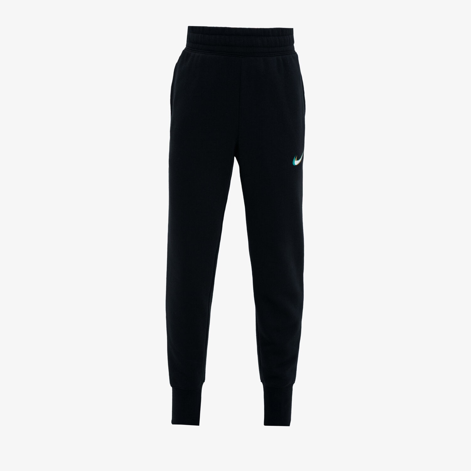 dětské kalhoty NIKE KALHOTY  G NSW CLUB HW PRNT GIRL DO2350-010 ČERNÁ