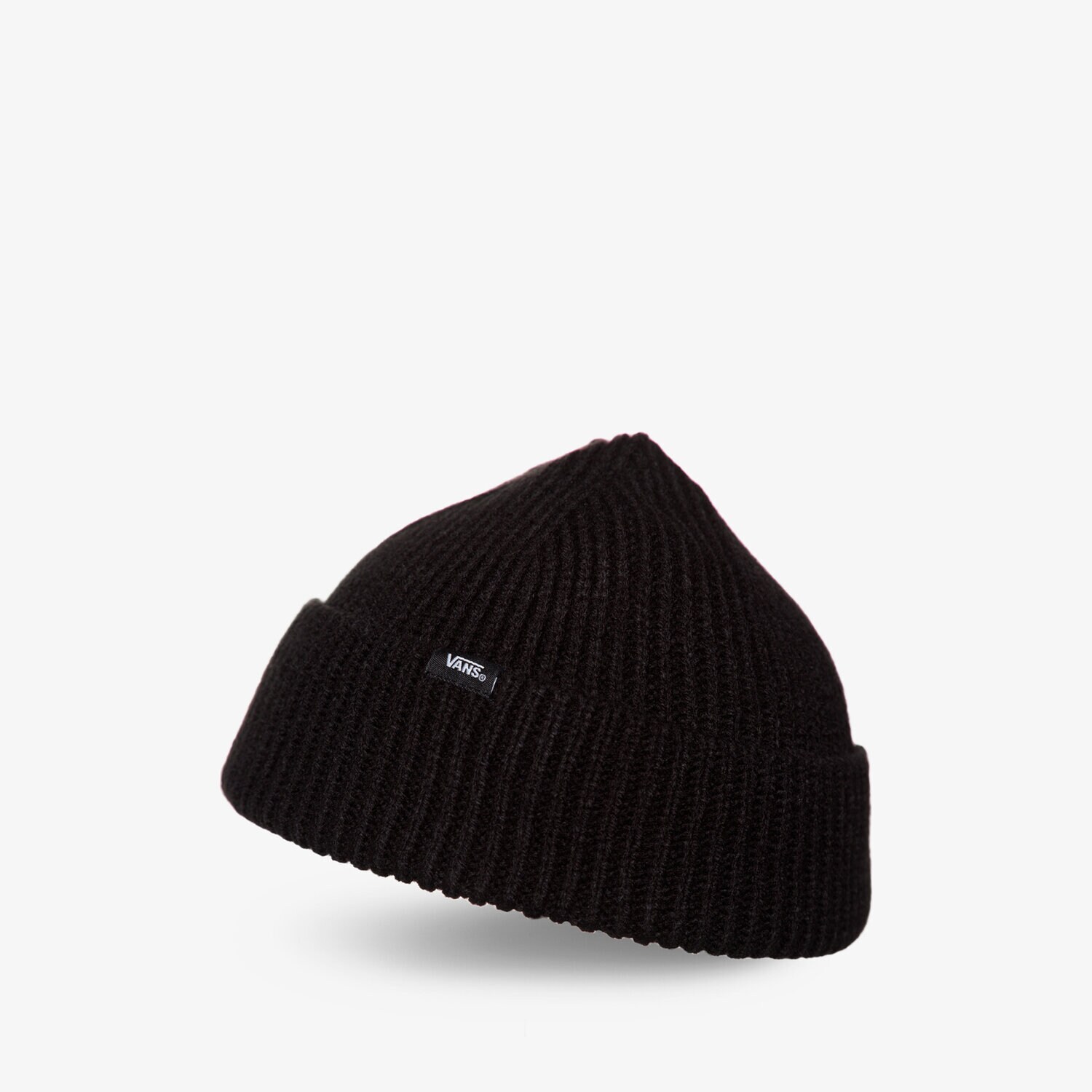 dětská čepice VANS ČEPICE ZIMNÍ SHORTY BEANIE VN0A4UMAJNH1 ČERNÁ