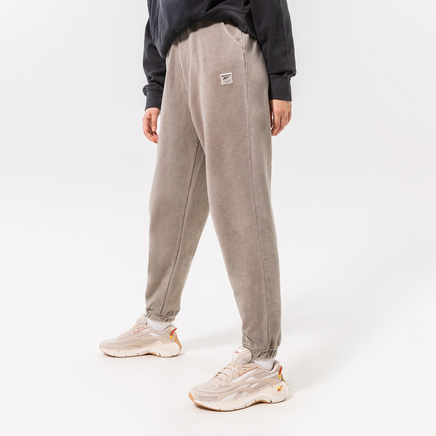 dámské kalhoty REEBOK KALHOTY  CL RBK ND SM FT PANT H49297 ŠEDÁ
