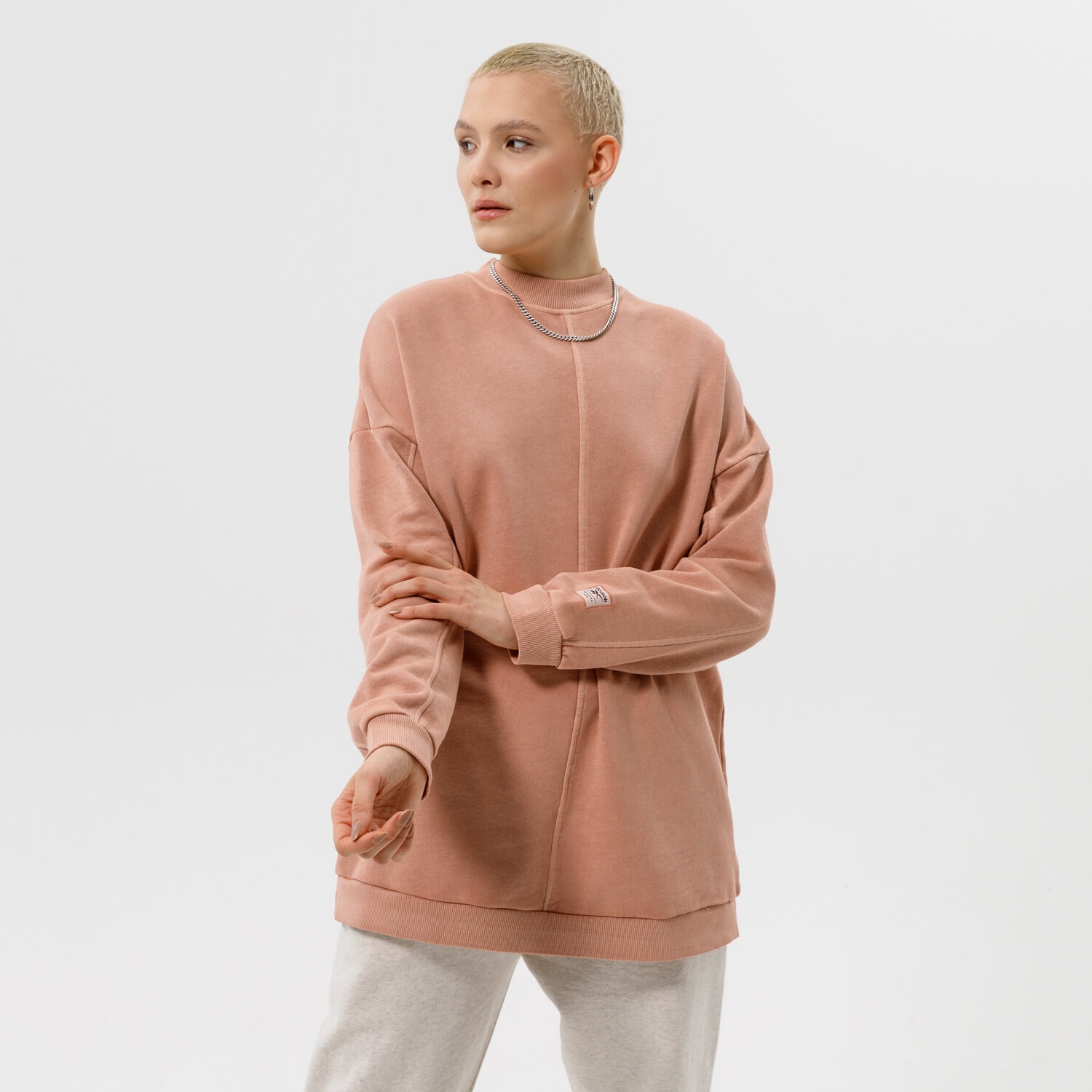 dámské šaty REEBOK ŠATY CL RBK ND SM CREW DRESS H46791 RŮŽOVÁ