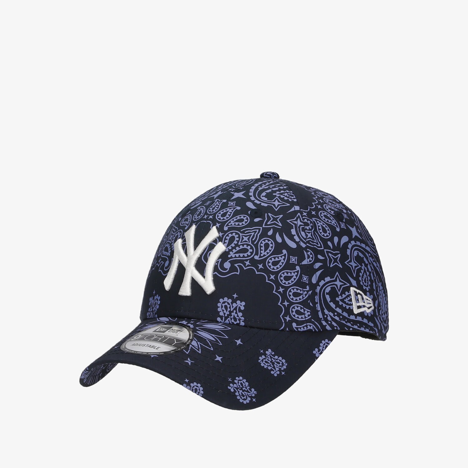 pánská kšiltovka NEW ERA ČEPICE PAISLEY PRINT 940 NVY NEW YORK YANKEES NVYIRF 60222417 TMAVOMODRÁ