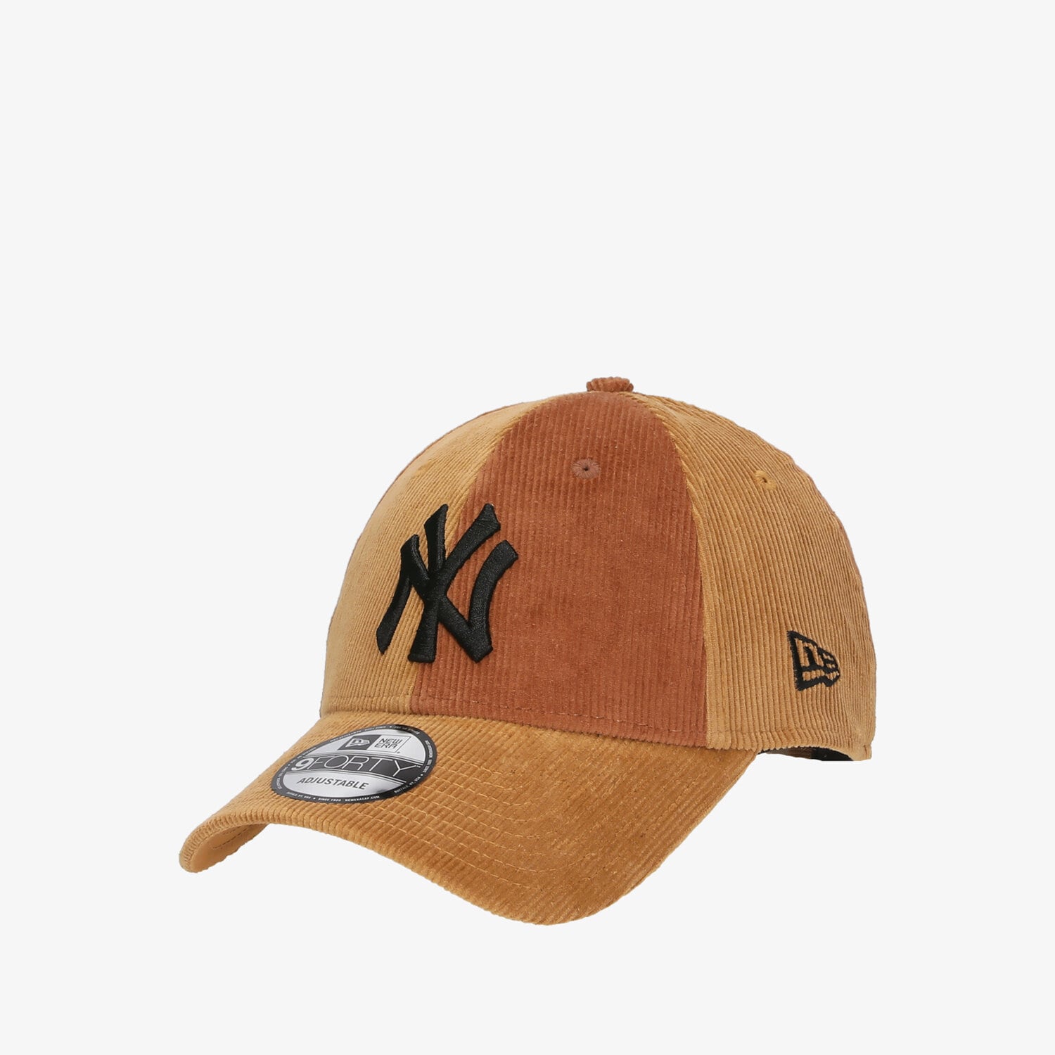 pánská kšiltovka NEW ERA ČEPICE CORD 940 TAN NEW YORK YANKEES TAN 60222483 HNĚDÁ
