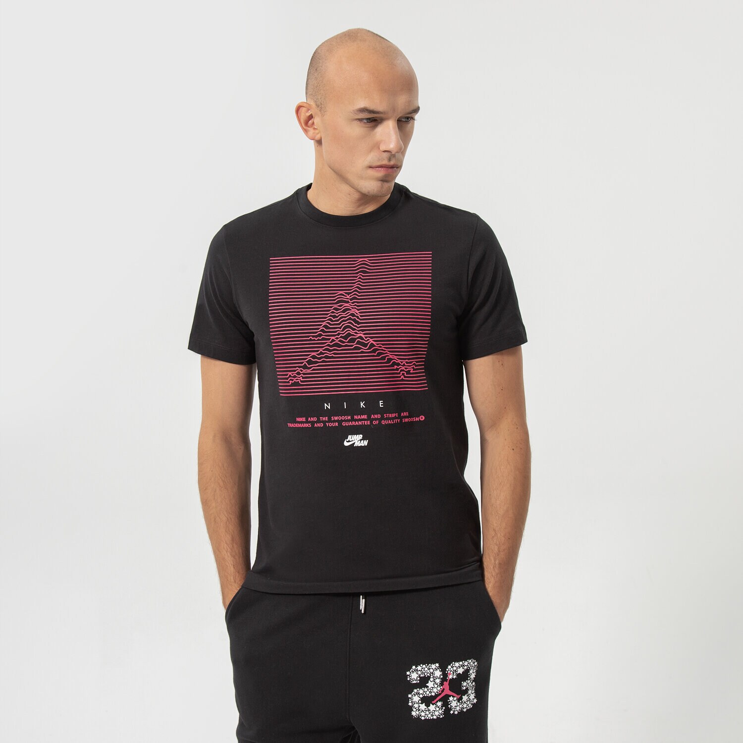 pánské tričko JORDAN TRIČKO M J JMPMN GFX SS CREW DH8972-011 ČERNÁ