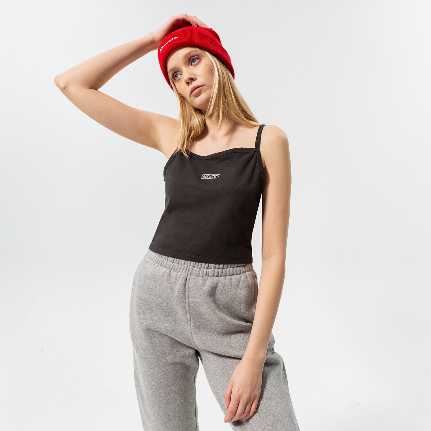 dámský top LEVI'S TOP GRAPHIC 90S TOP 34408-0010 ČERNÁ