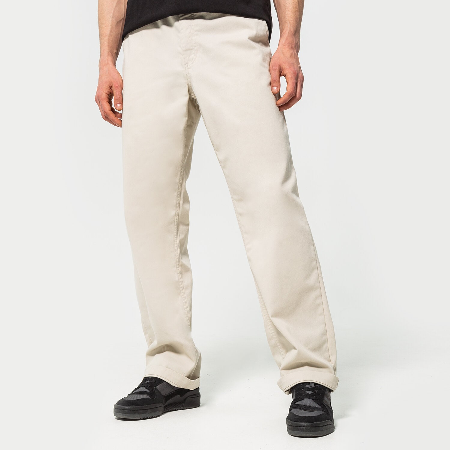 pánské kalhoty VANS KALHOTY  MN AUTHENTIC CHINO LOOSE PANT VN0A5FJB2N11 BÉŽOVÁ