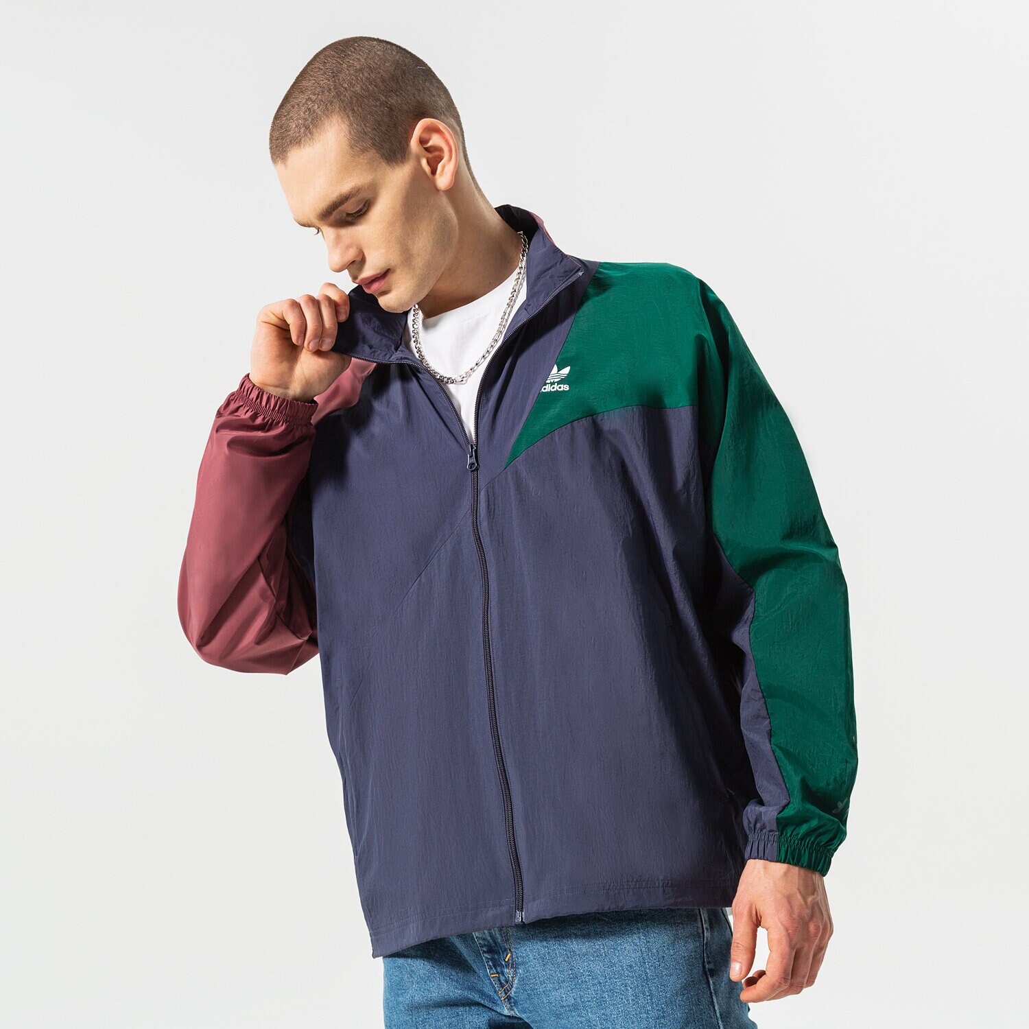 pánská mikina ADIDAS MIKINA BLD CB TT HC4499 VÍCEBAREVNÁ