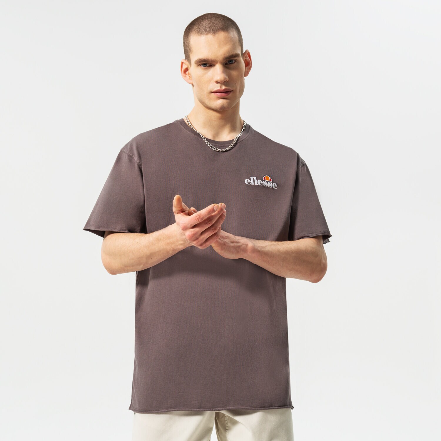 pánské tričko ELLESSE TRIČKO FULLER TEE BLK SHM13796011 ČERNÁ