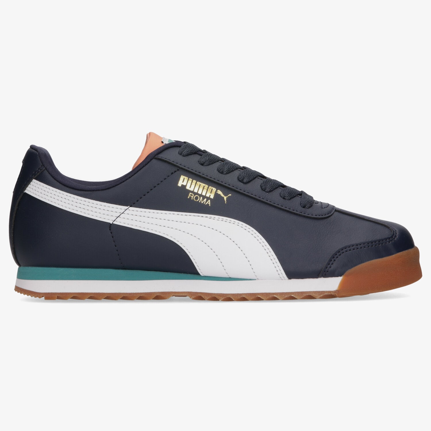pánské tenisky PUMA ROMA BASIC + 36957137 TMAVOMODRÁ