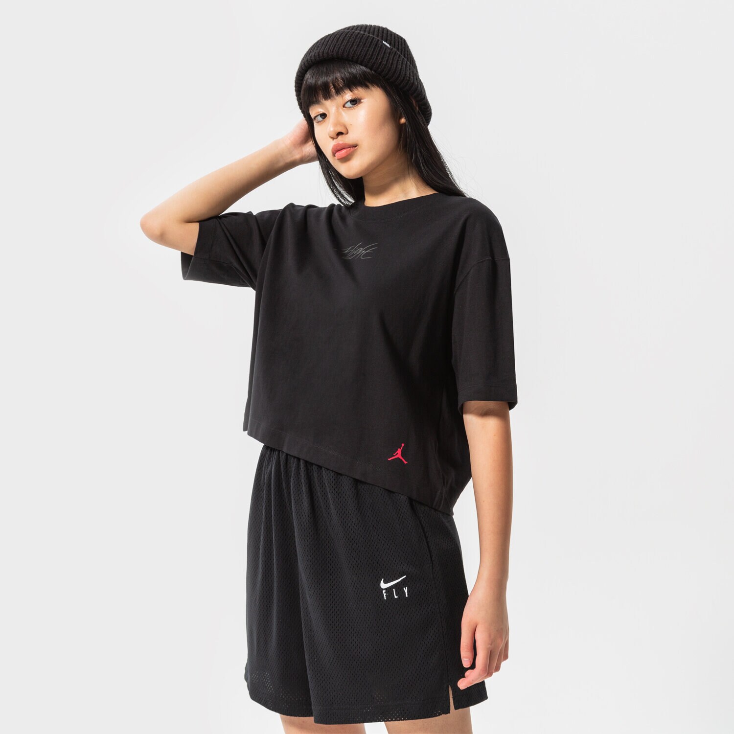 dámské tričko JORDAN TRIČKO W J HERITAGE BX GFX T CORE DN2776-010 ČERNÁ