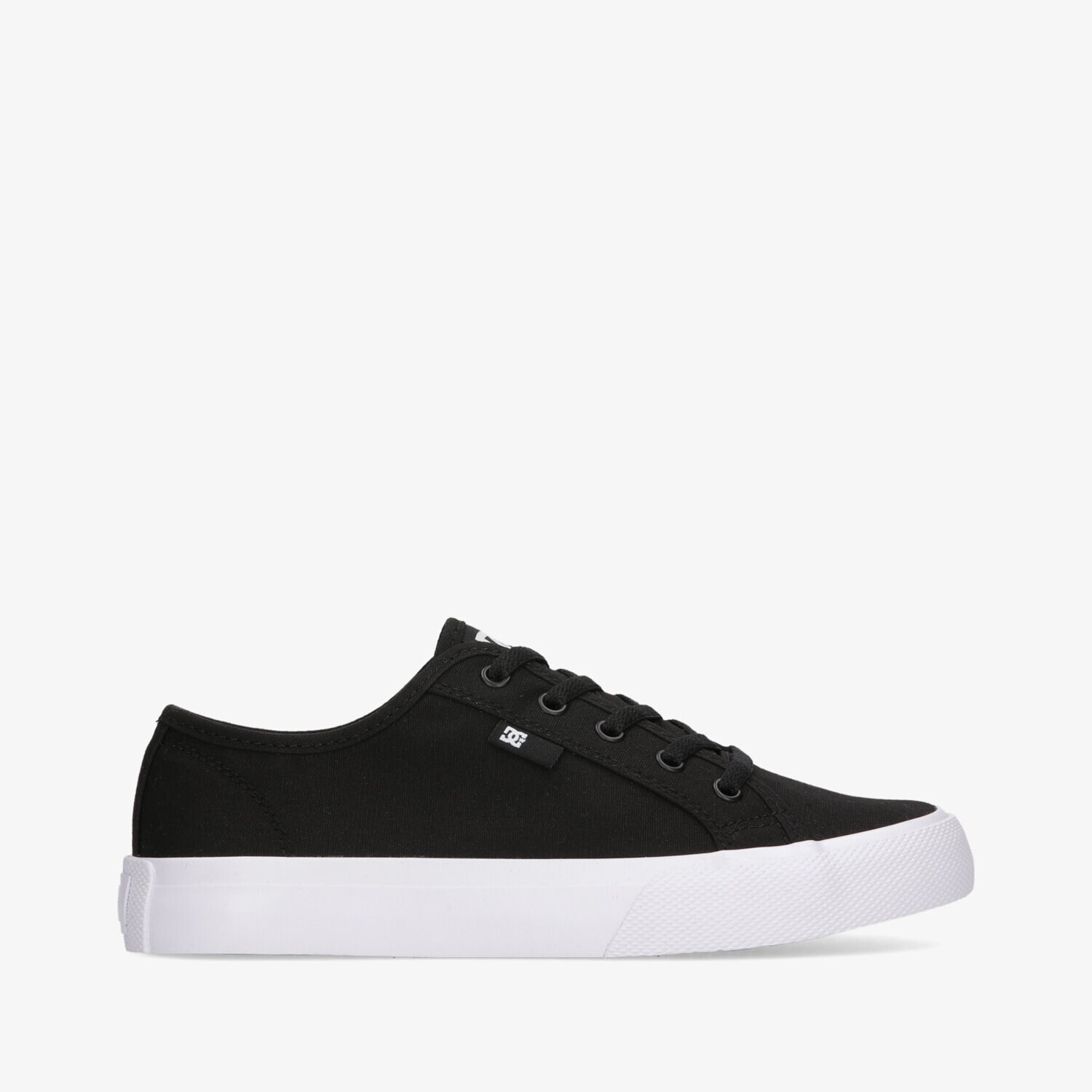 dětské skate boty (skateboardové) DC MANUAL ADBS300366-BKW ČERNÁ