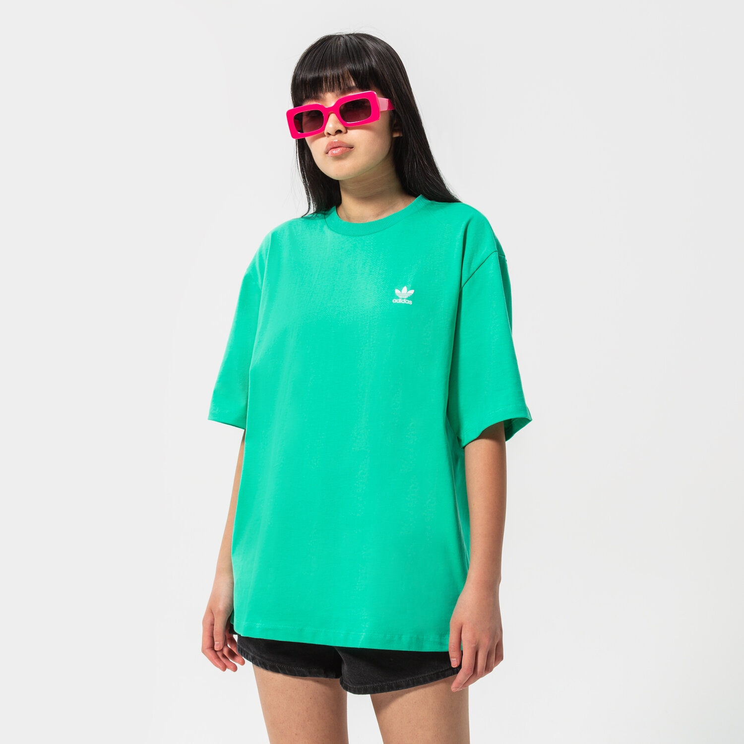 dámské tričko ADIDAS TRIČKO GRAPHIC TEE HF2020 ZELENÁ