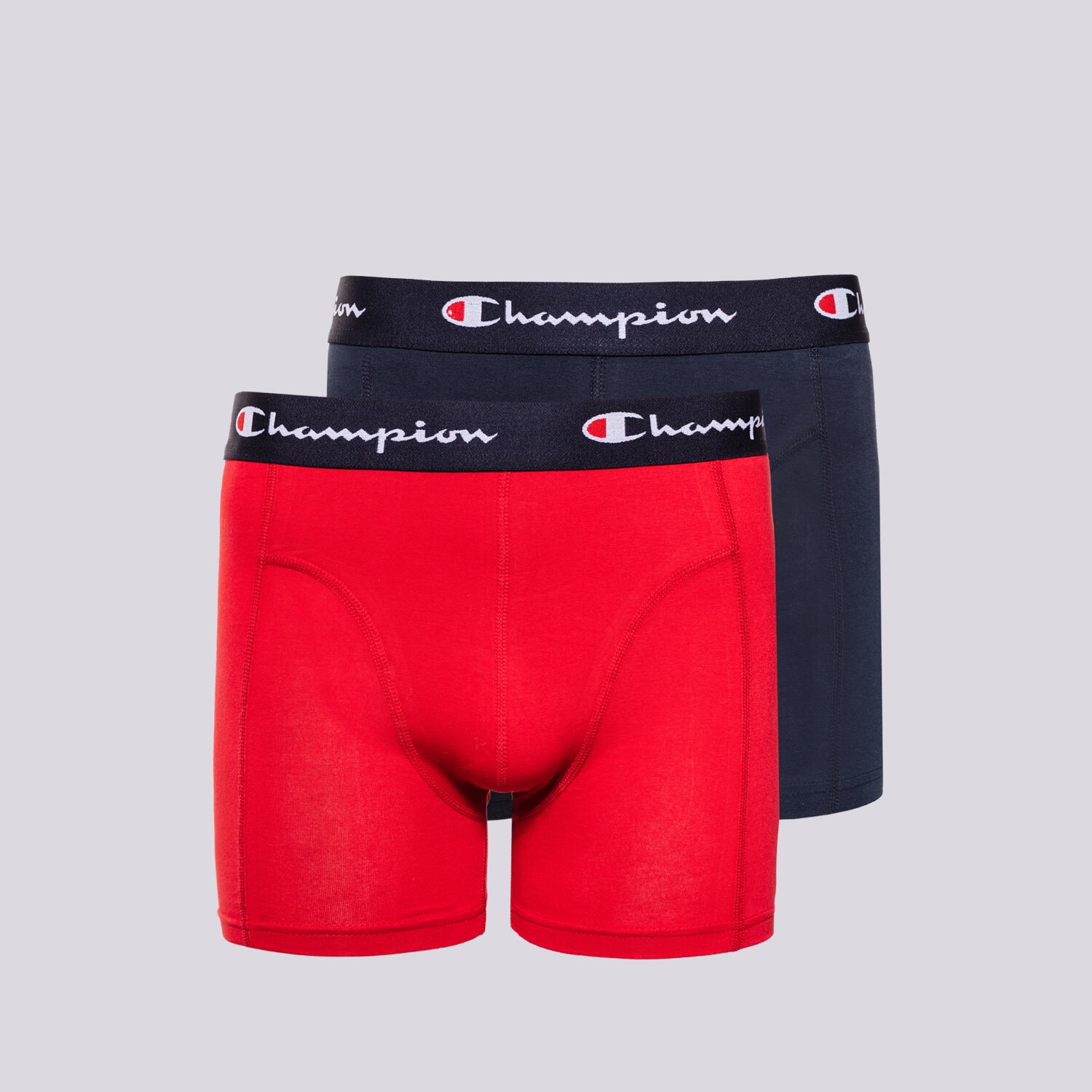 pánské spodní prádlo CHAMPION TRENKY 2 PK BOXER U20001BS517 ČERVENÁ