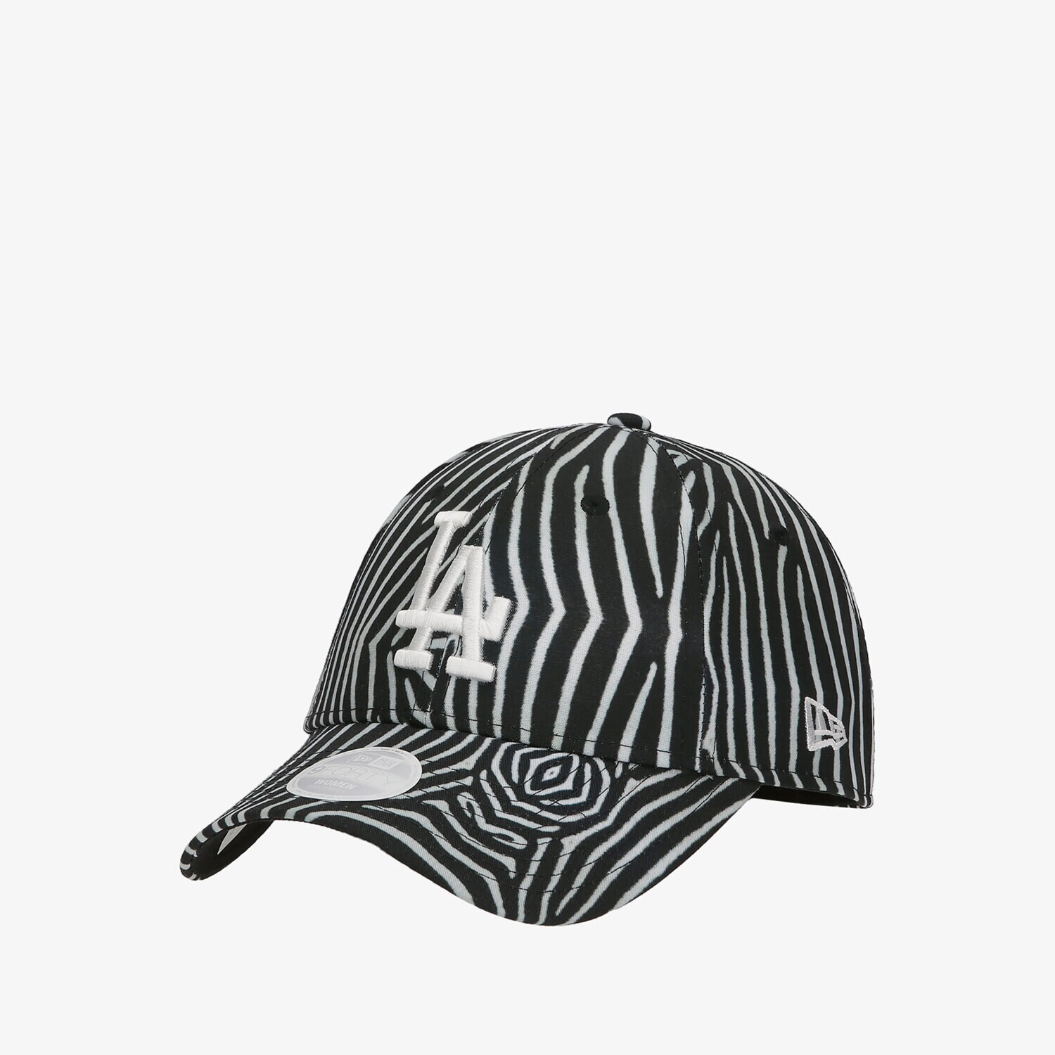 dámská kšiltovka NEW ERA ČEPICE WMNS ANIMAL PRINT 940 ZEBRA LOS ANGELES DODGE 60240402 ČERNÁ