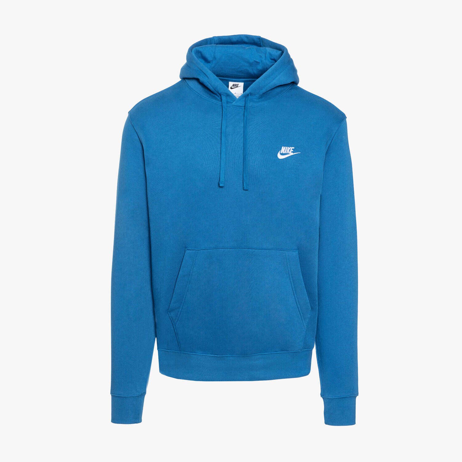 pánská mikina NIKE MIKINA S KAPUCÍ NIKE SPORTSWEAR CLUB FLEECE BV2654-407 MODRÁ